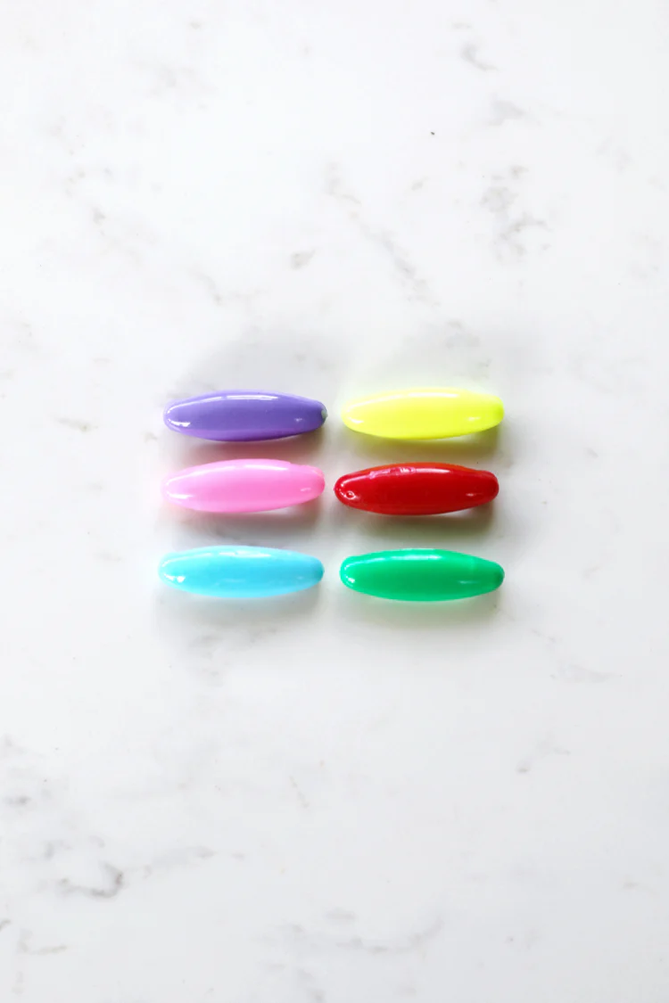Safety Pin Closed - Coloured