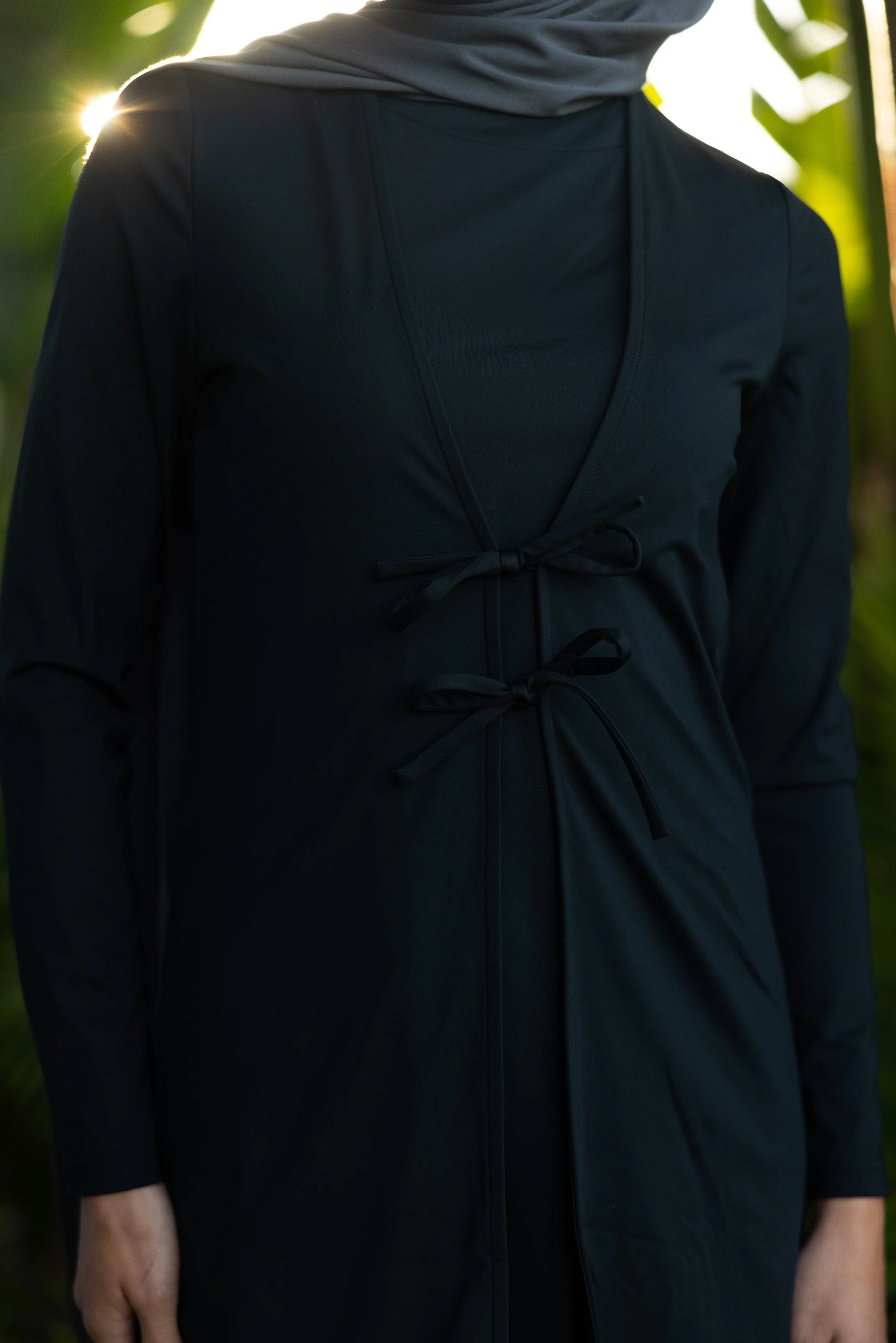 Aleppo Swim Tie Up Tunic - Black - Image 5