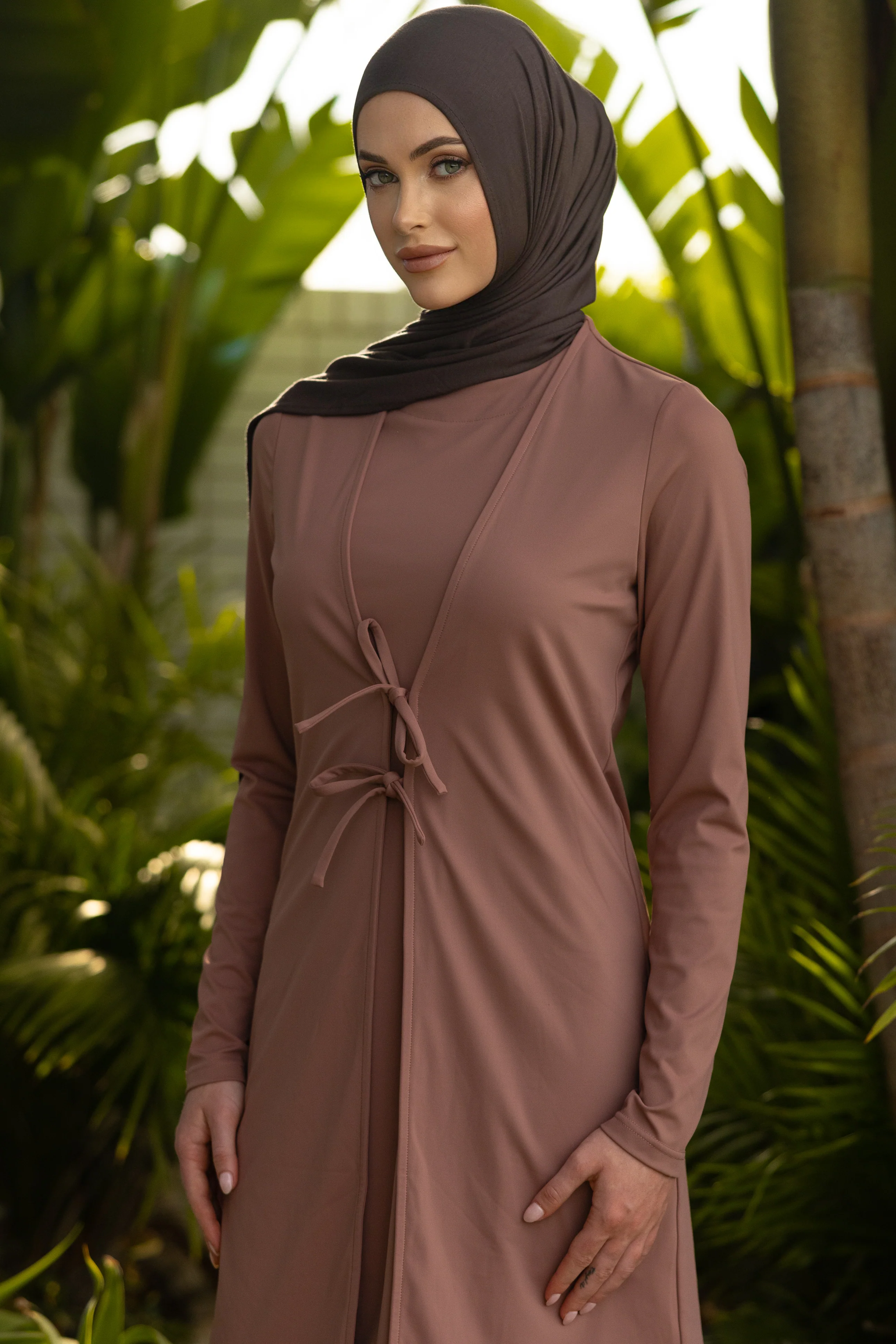 Aleppo Swim Tie Up Tunic - Blush Pink - Image 3