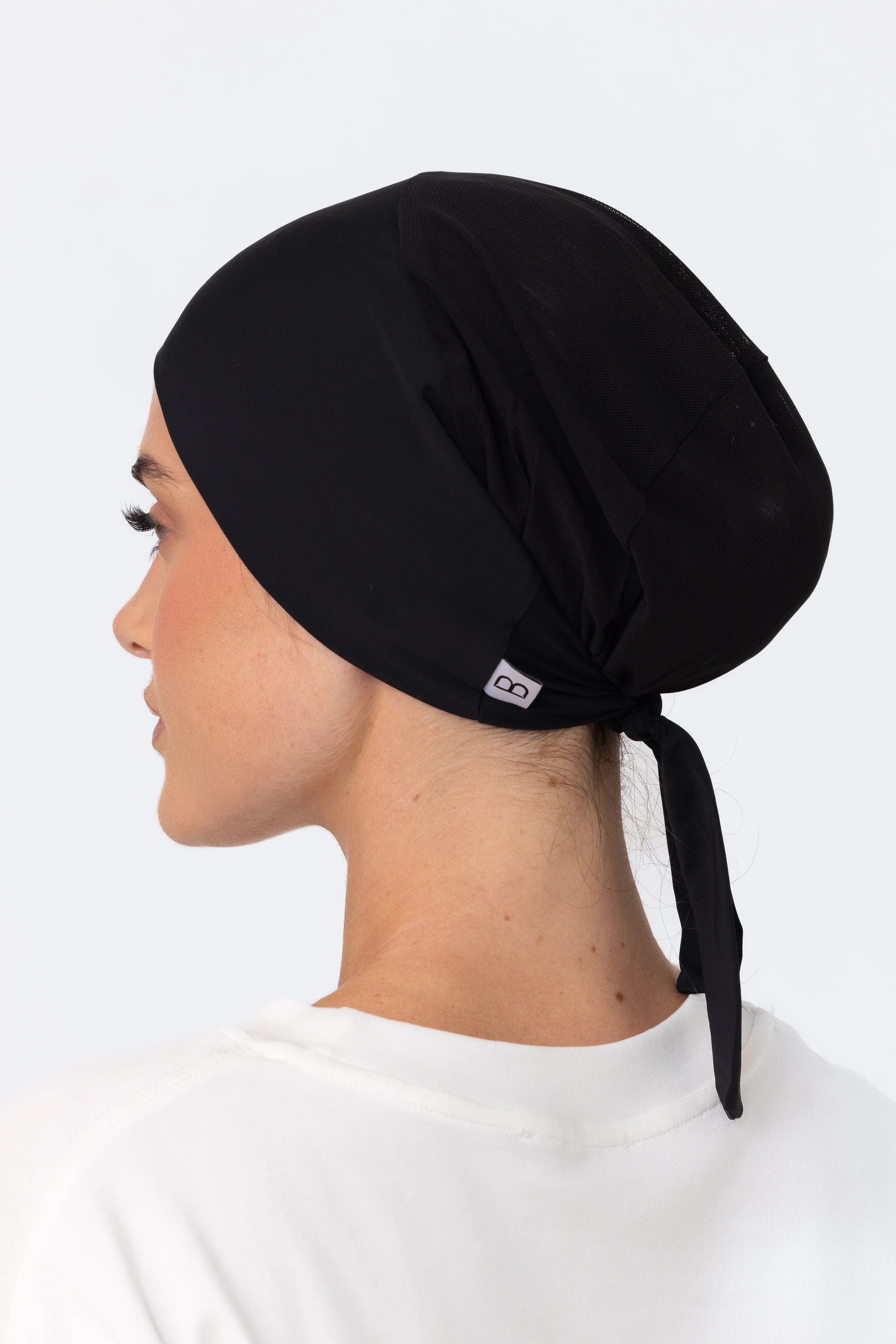 Active Instant Wrap Hijab - Onyx - Image 4