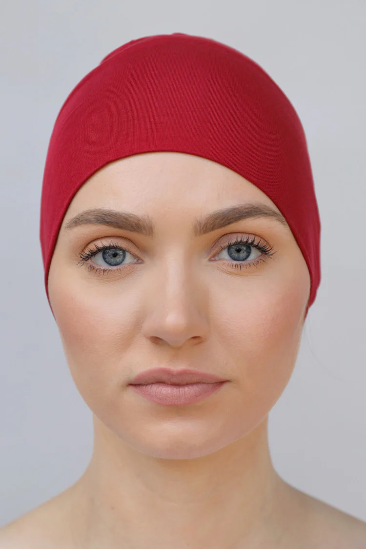 Jersey Open Cap - 19 Maroon - Image 3