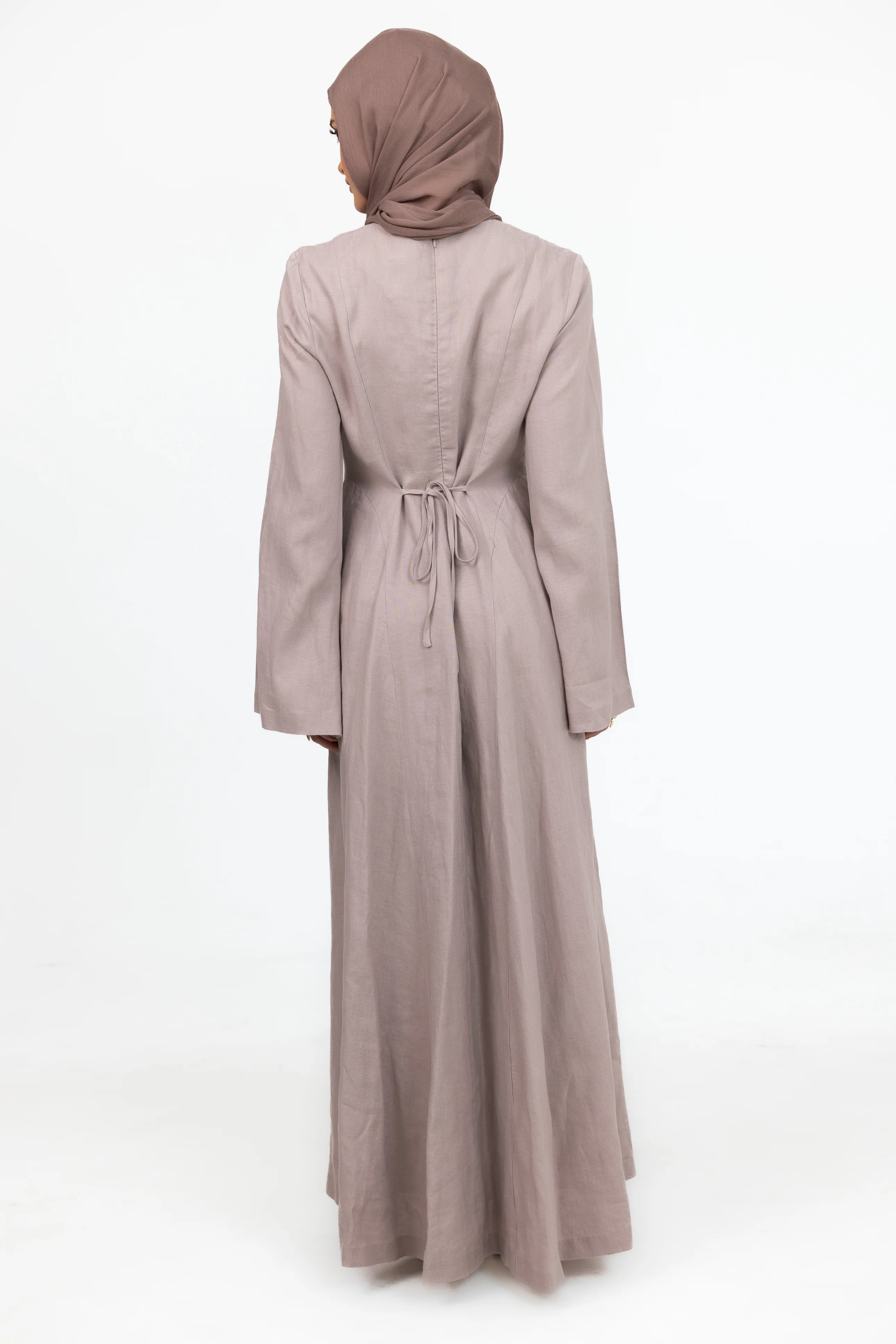 Capri Contour Dress - Dusty Lilac - Image 3