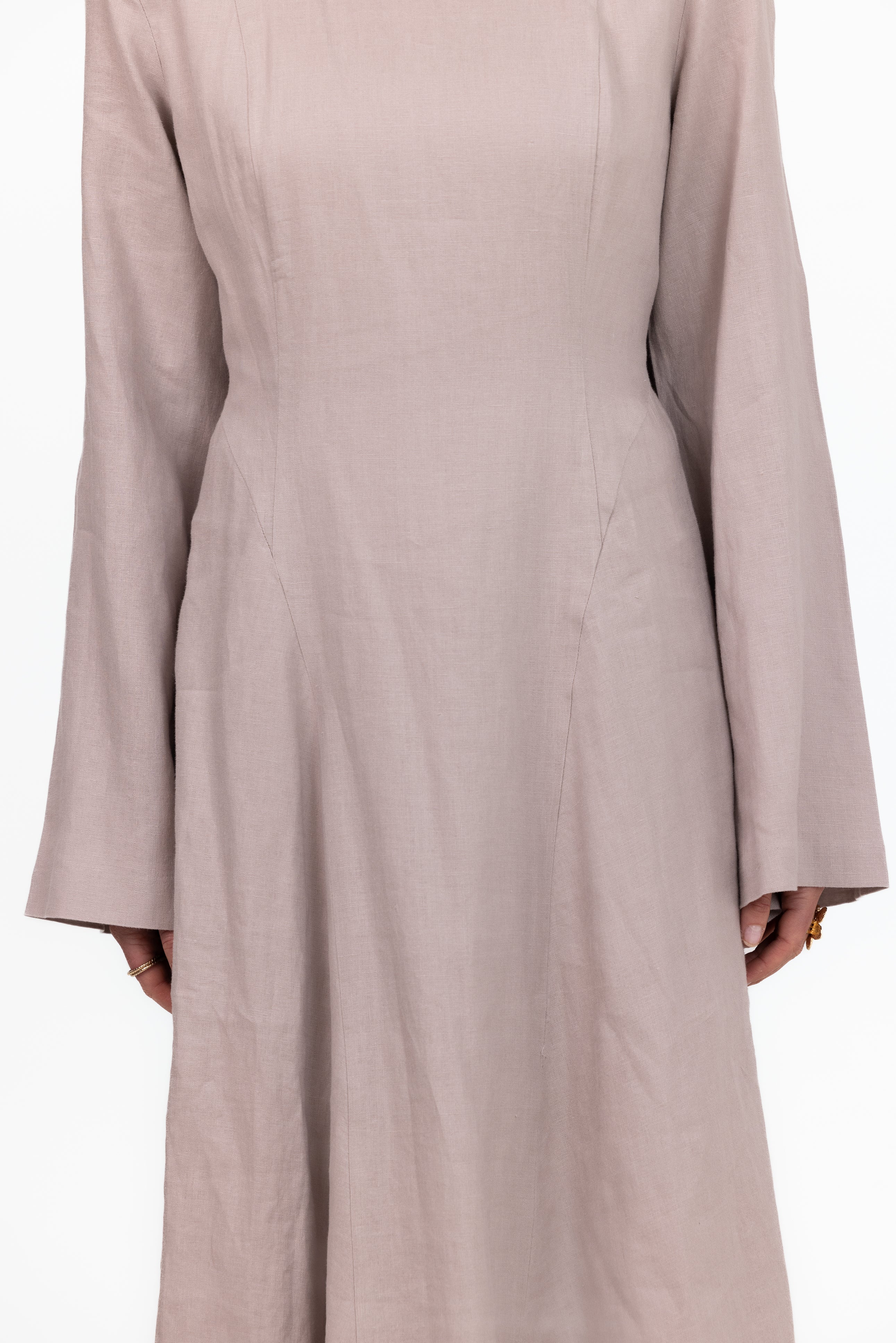 Capri Contour Dress - Dusty Lilac - Image 4