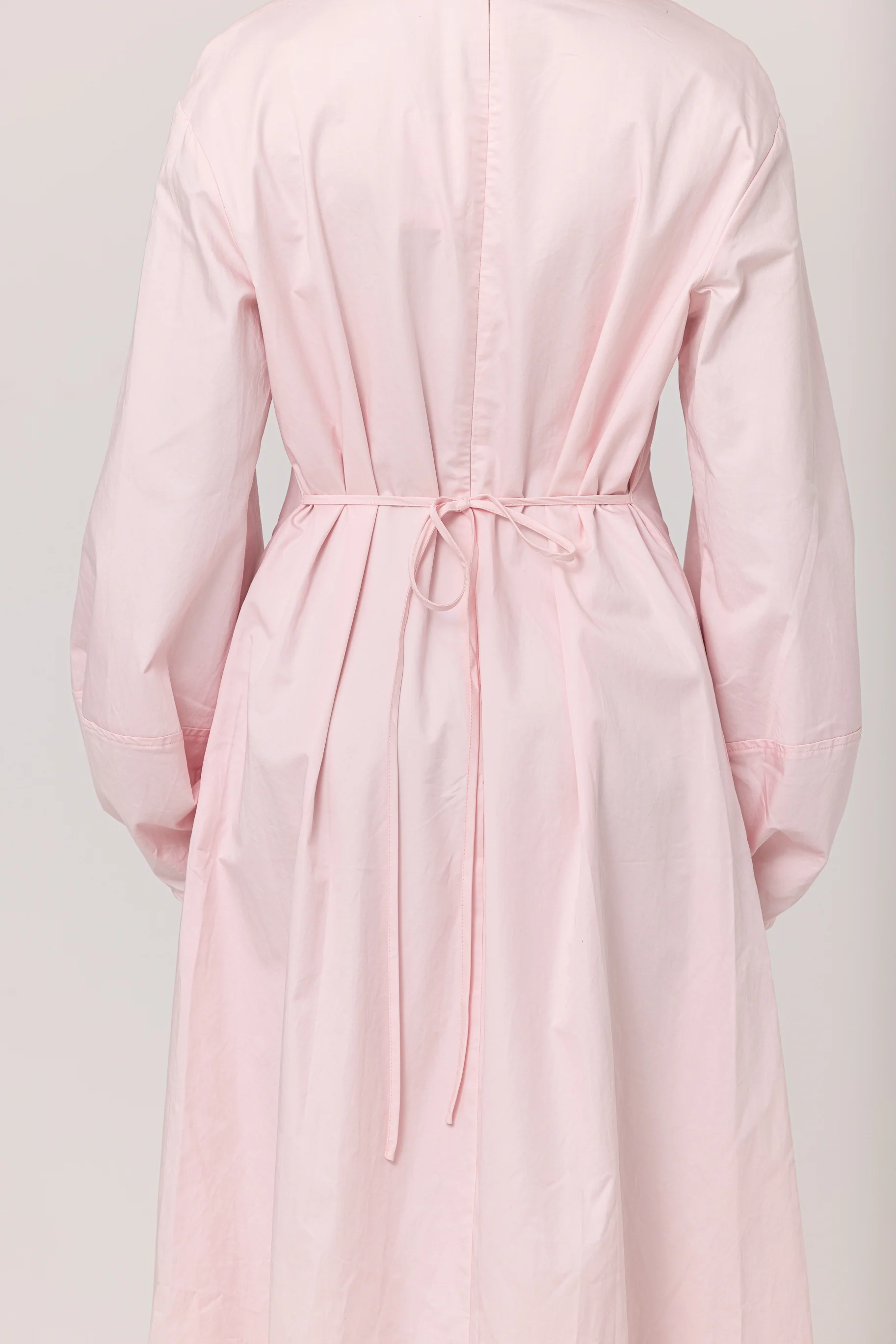 Cocoon Sleeve Abaya - Pearl Pink - Image 4