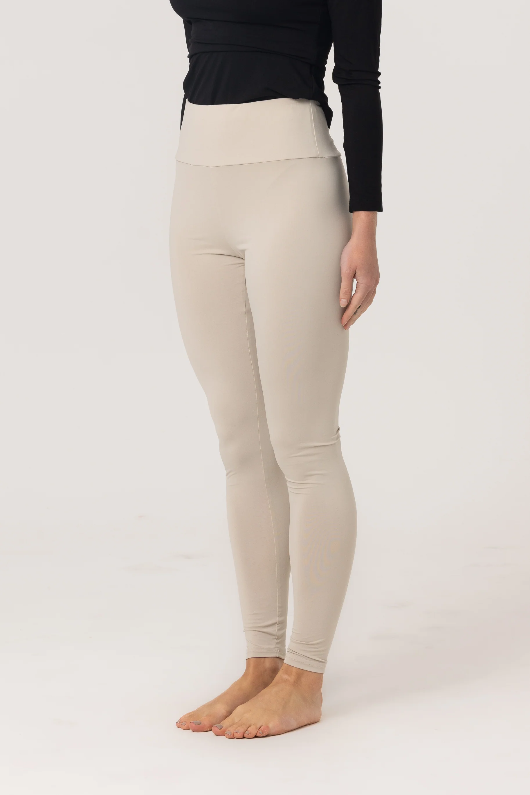 Core Leggings - Stone - Image 2