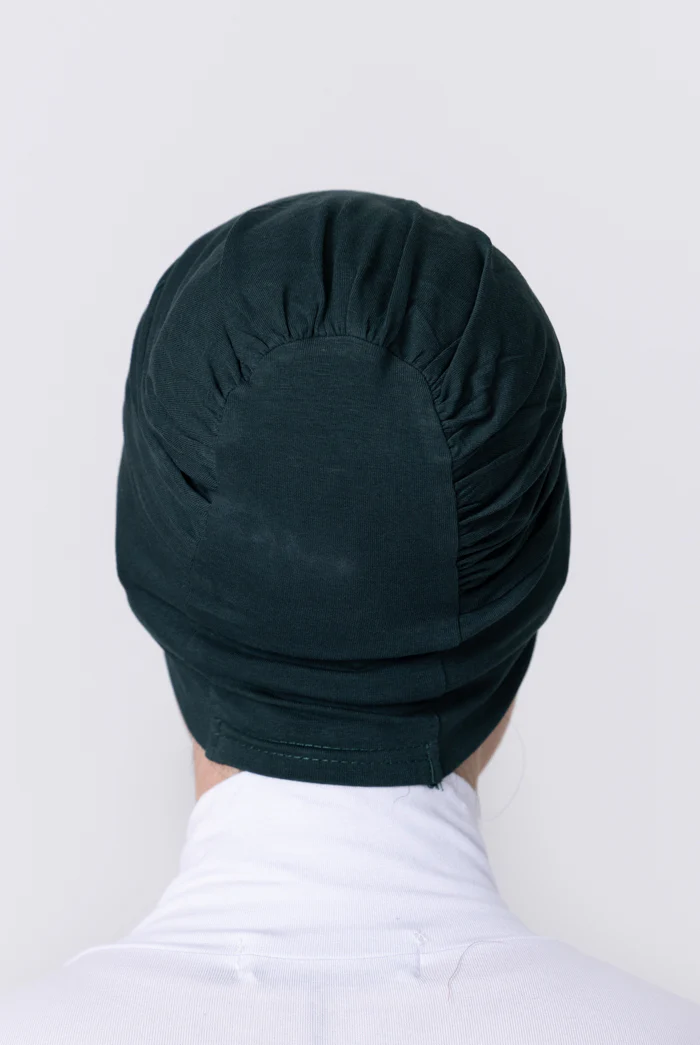 Cotton Closed Cap - 57 Emerald - Image 2