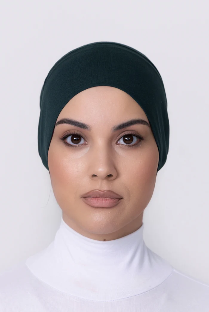 Cotton Closed Cap - 57 Emerald - Image 3