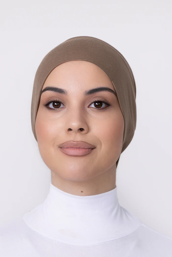 Cotton Closed Cap - 58 Mocha - Image 3