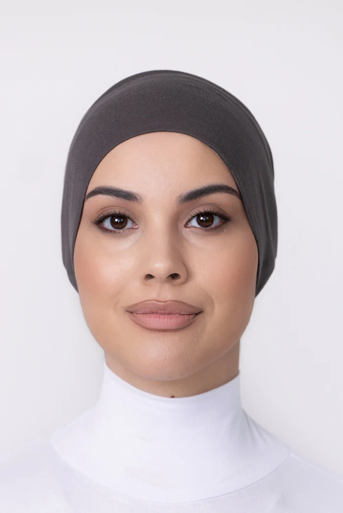 Cotton Closed Cap - 8 Deep Taupe - Image 3