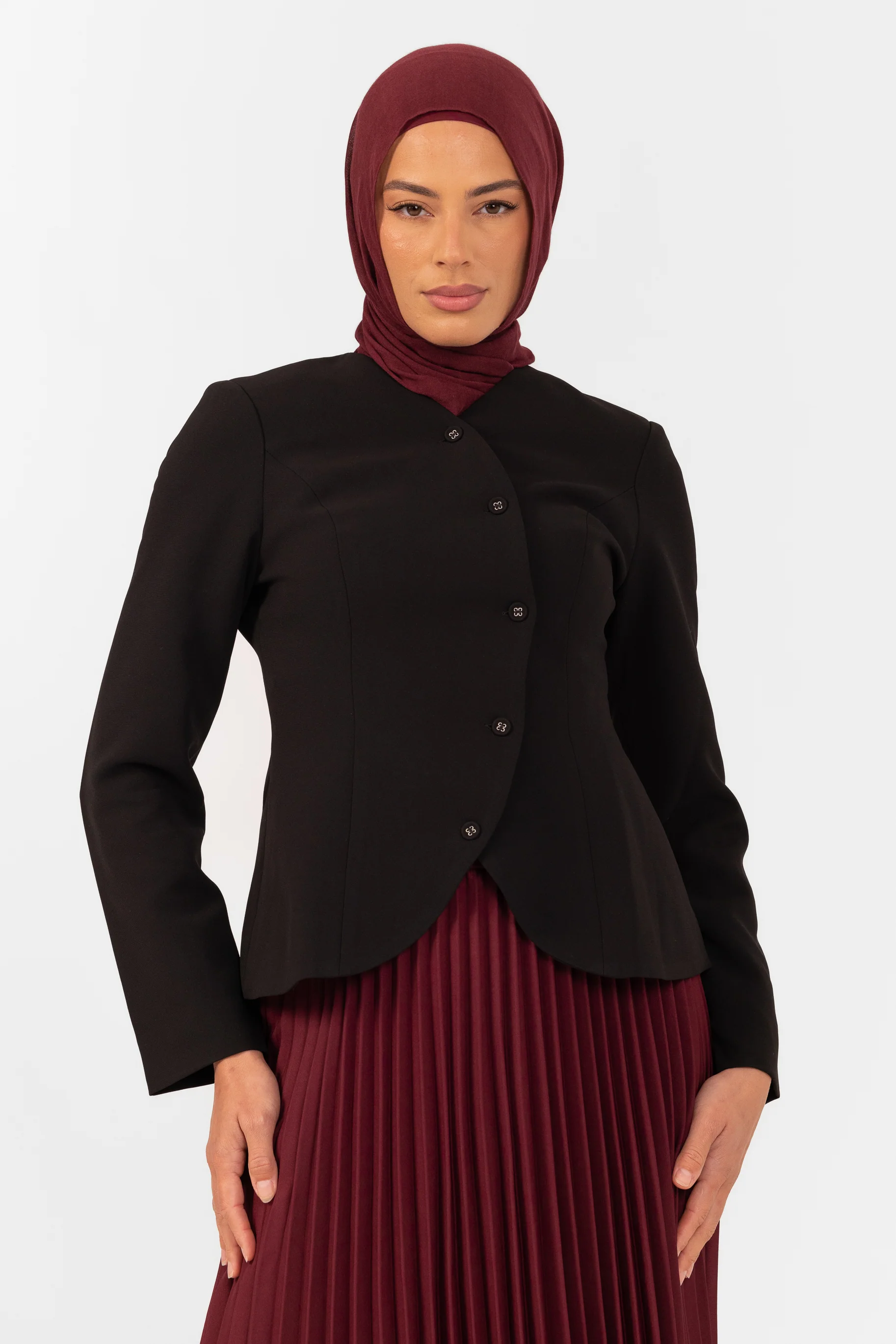 Celine Curved Jacket - Black - Image 3