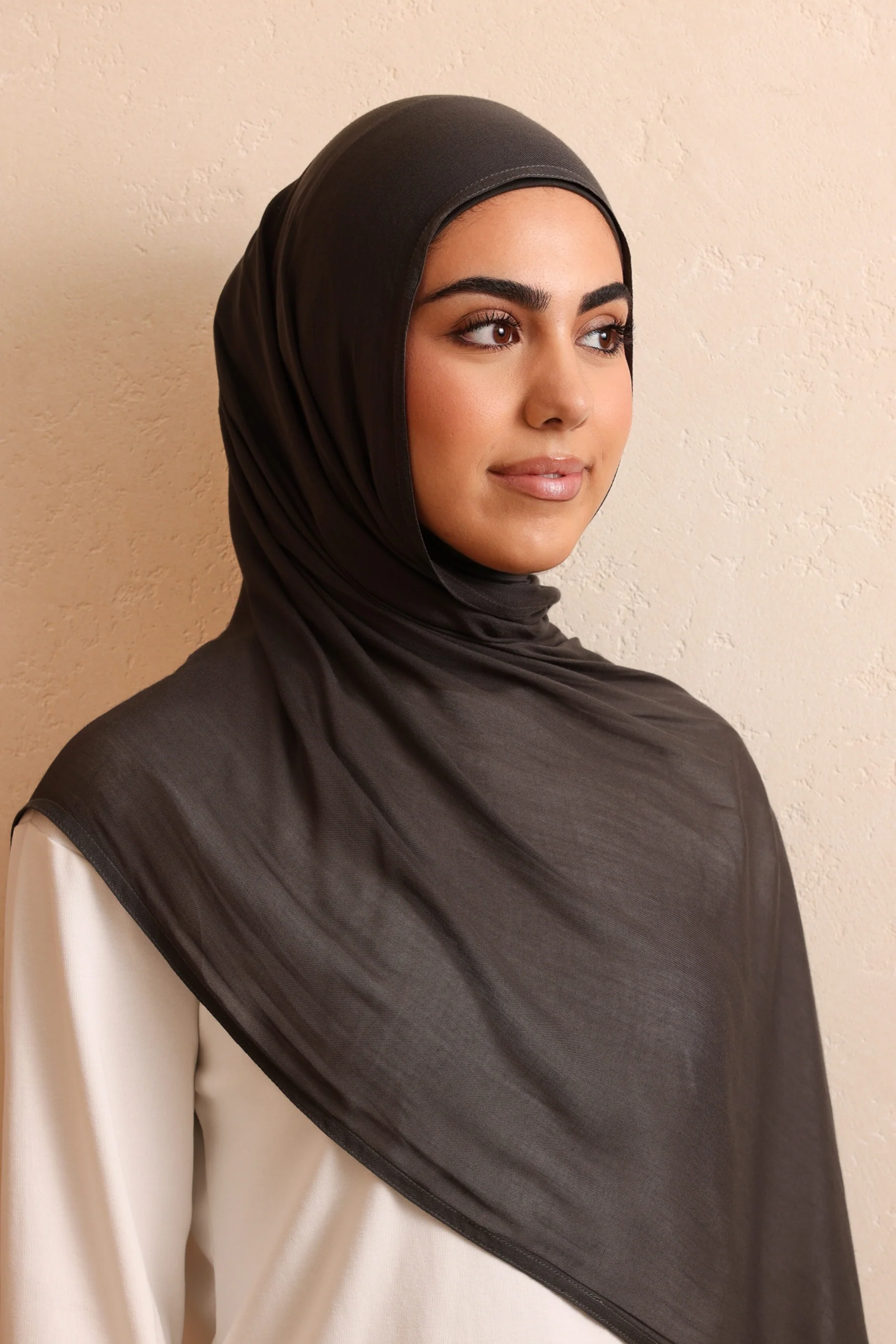 Double Stitched Modal Hijab Set - Irish - Image 2