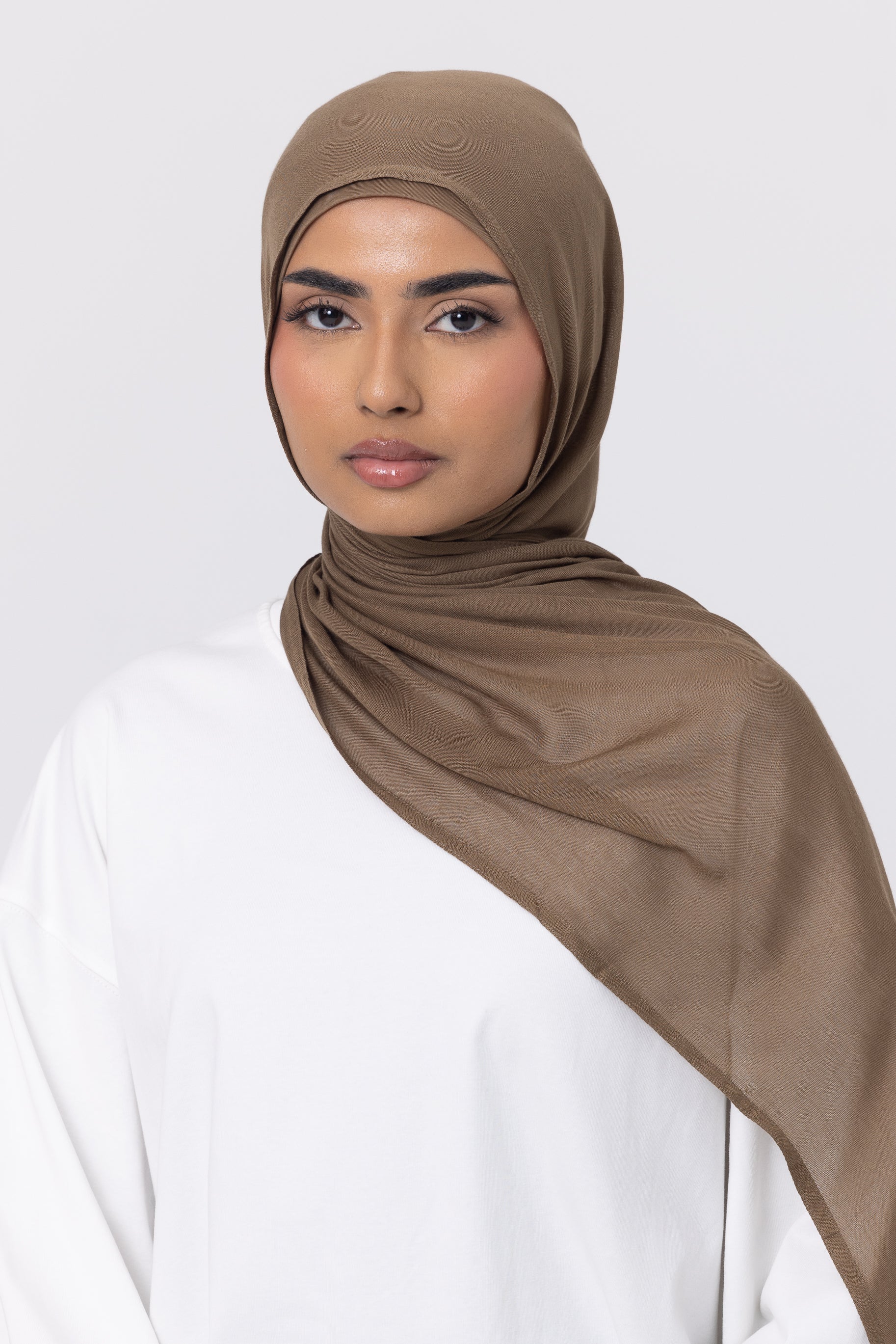 Double Stitched Modal Hijab Set - Zaytoun - Image 2