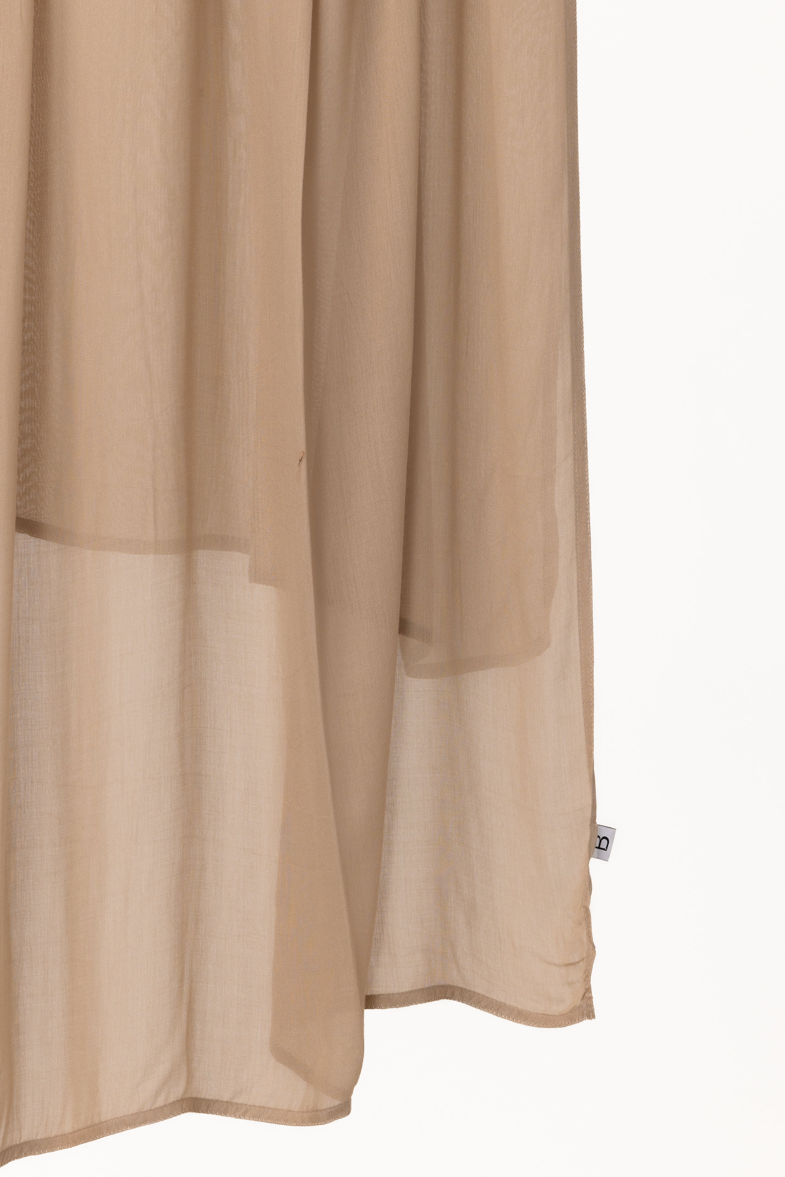 Double Stitched Modal Hijab Set - Fossil - Image 2