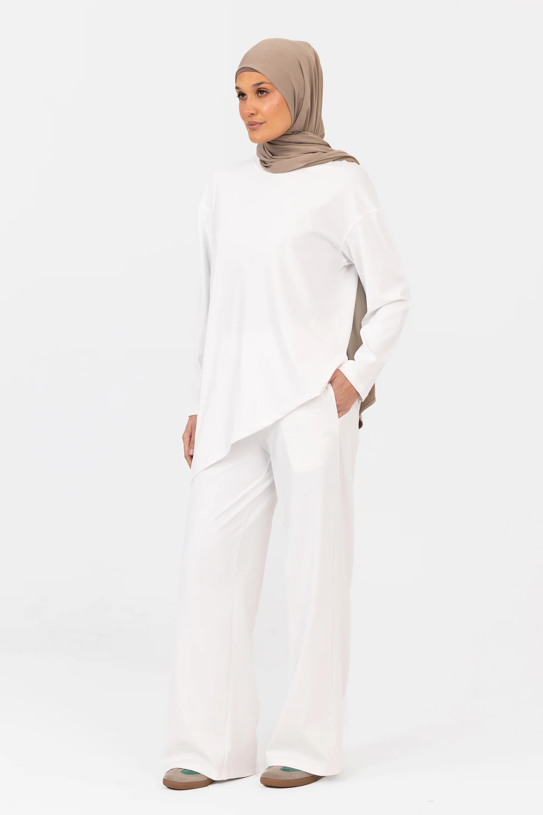 Everyday Asymmetric Top - White - Image 4
