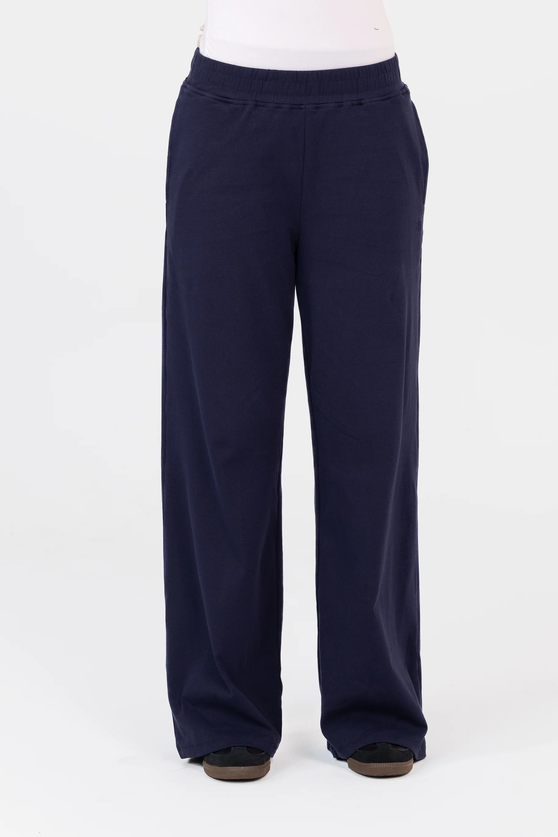 Everyday Wide Leg Pants - Navy