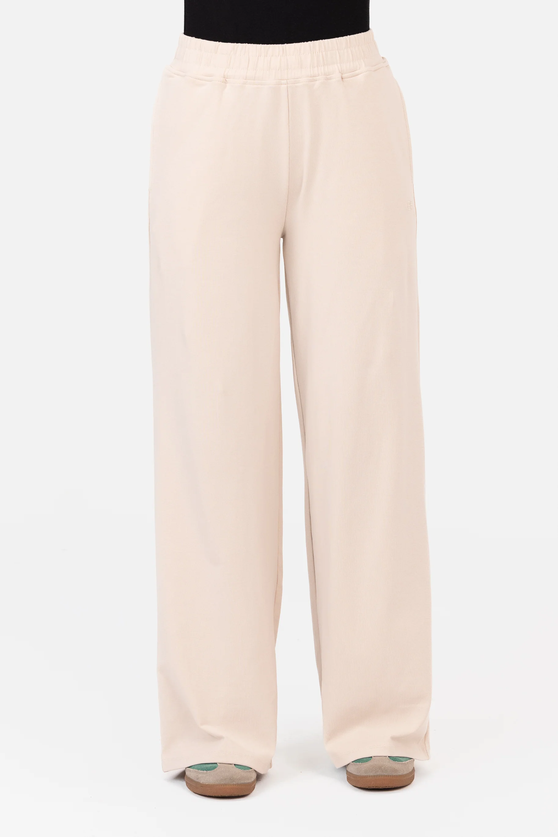 Everyday Wide Leg Pants - Stone