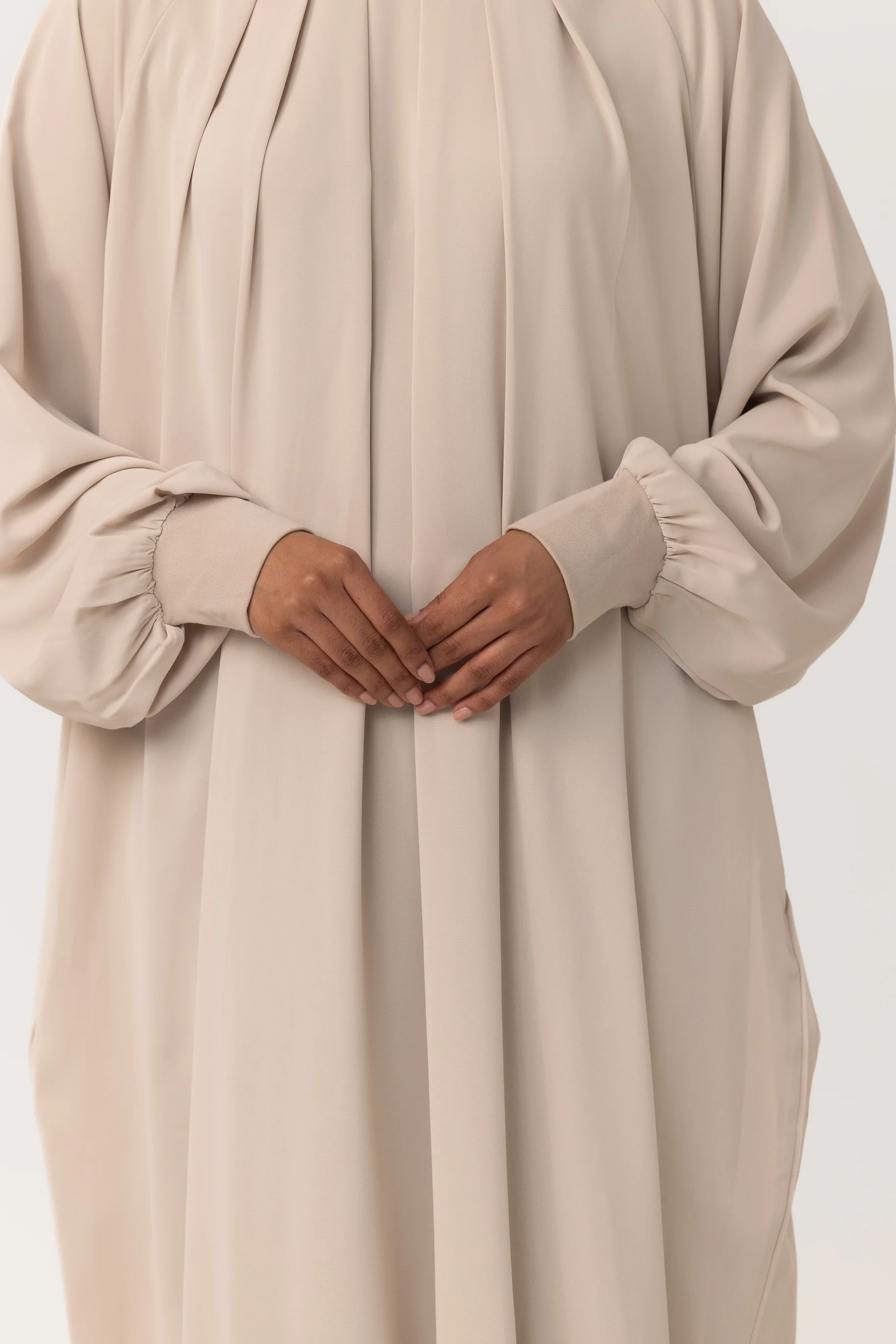 Full Length Prayer Gown - Stone - Image 4