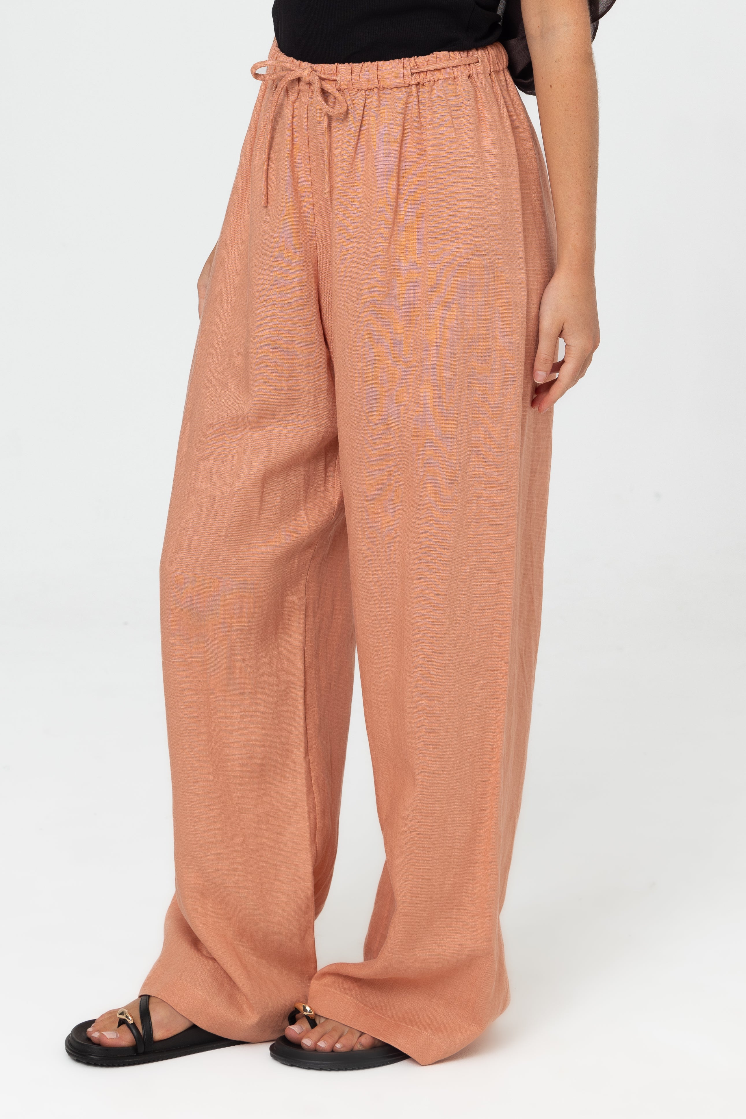 Gianna Pants - Peach - Image 3