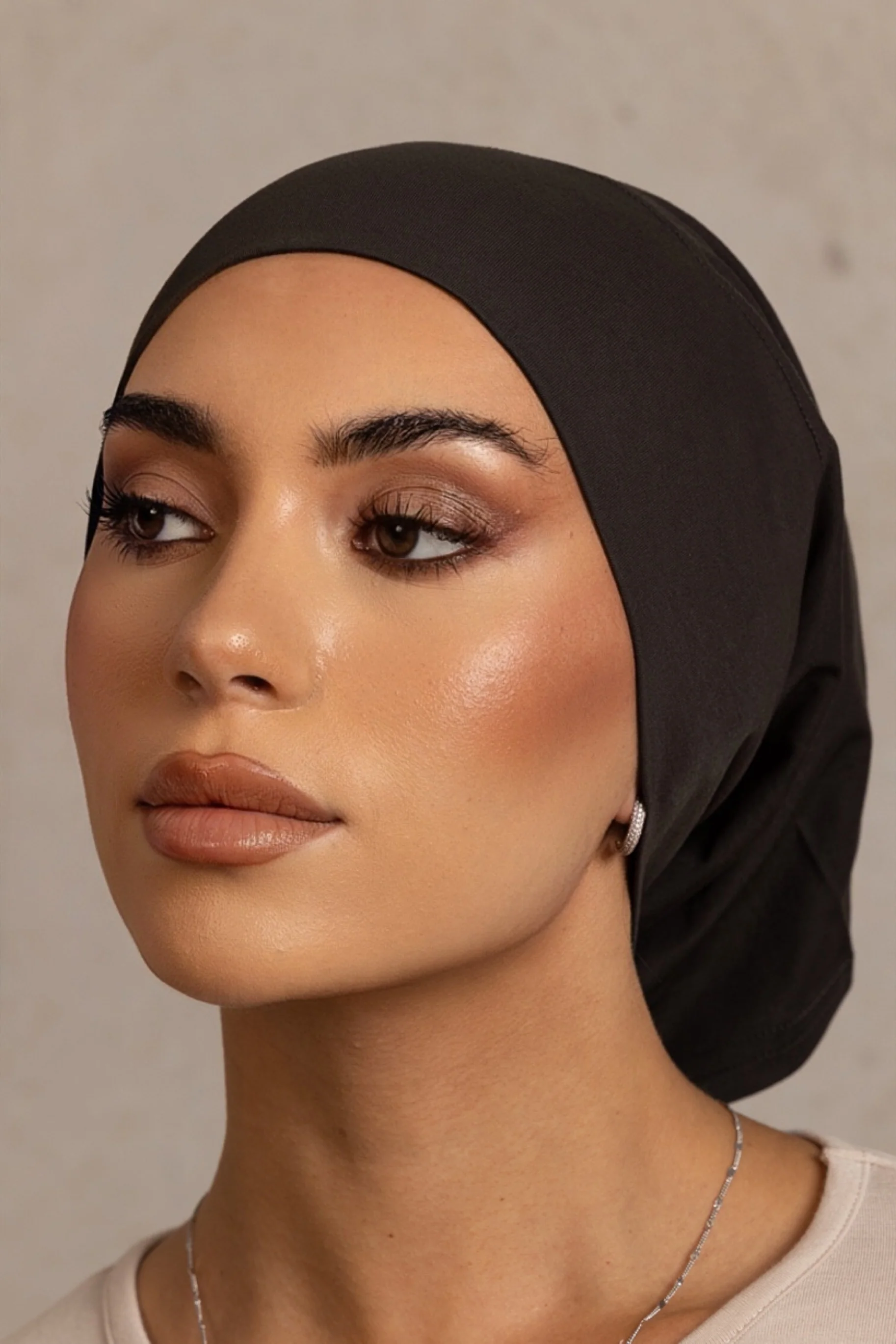Ice Cotton Open Cap - Raven - Image 2