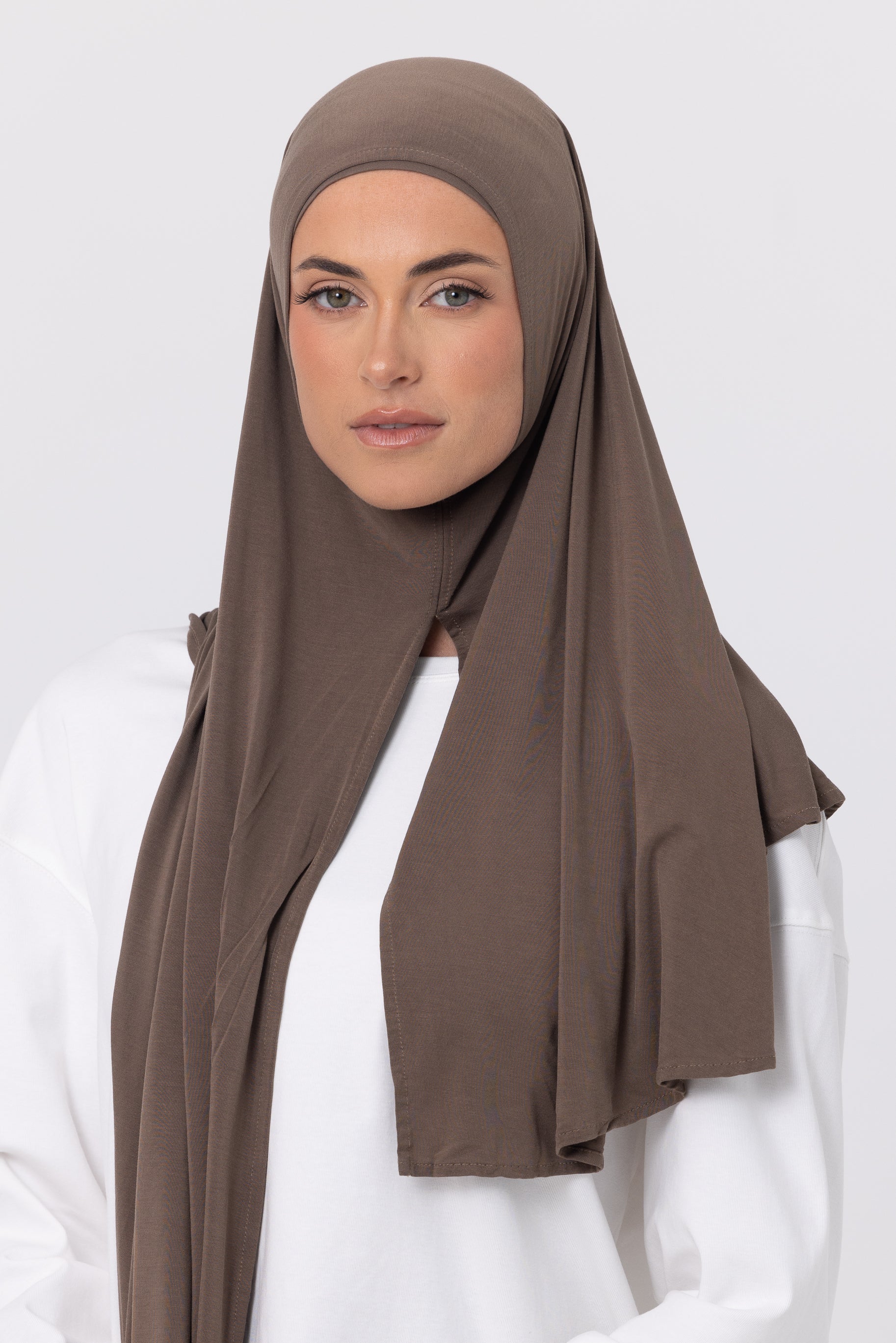Instant Bamboo Jersey Wrap Set - Oak - Image 3