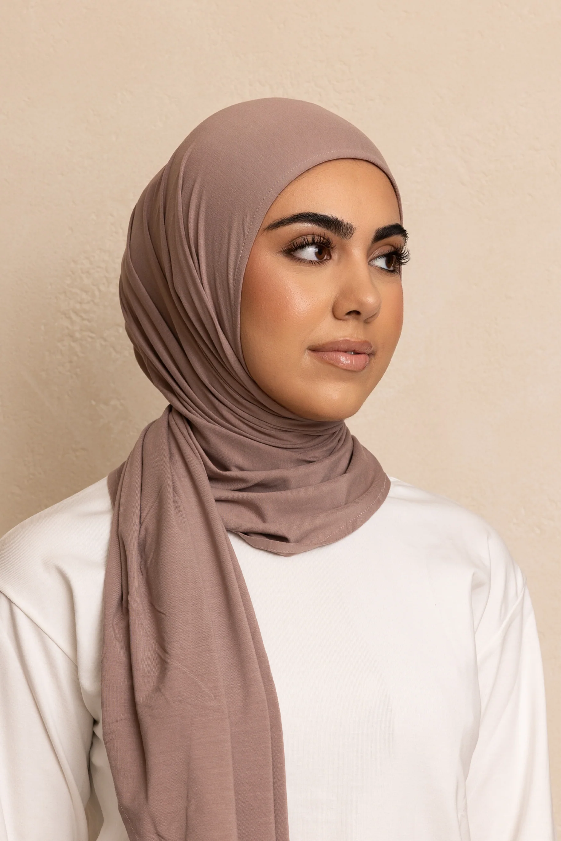 Instant Jersey Wrap Set - Dusty Mauve - Image 2