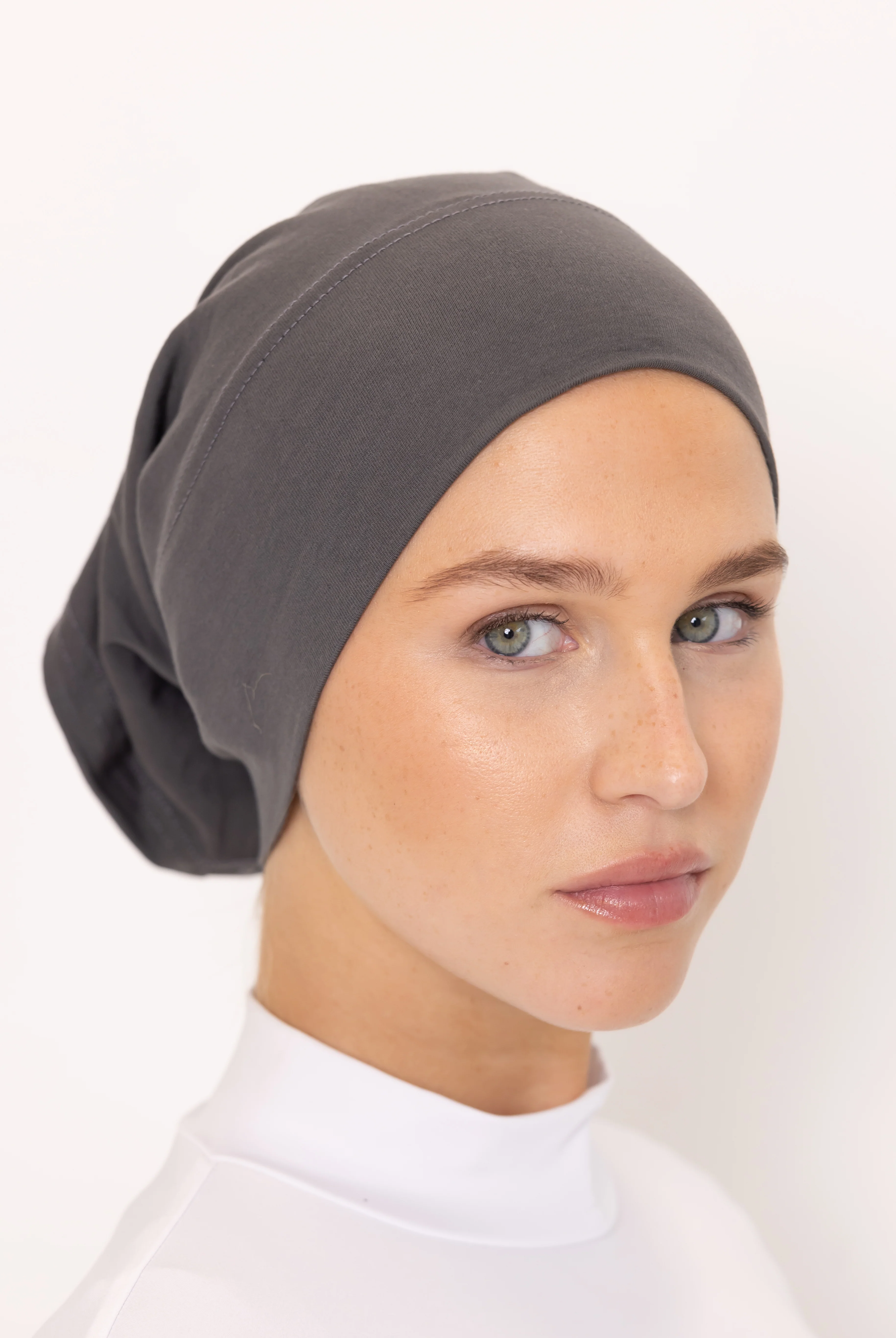 Jersey Open Cap - 55 Dark Charcoal - Image 4