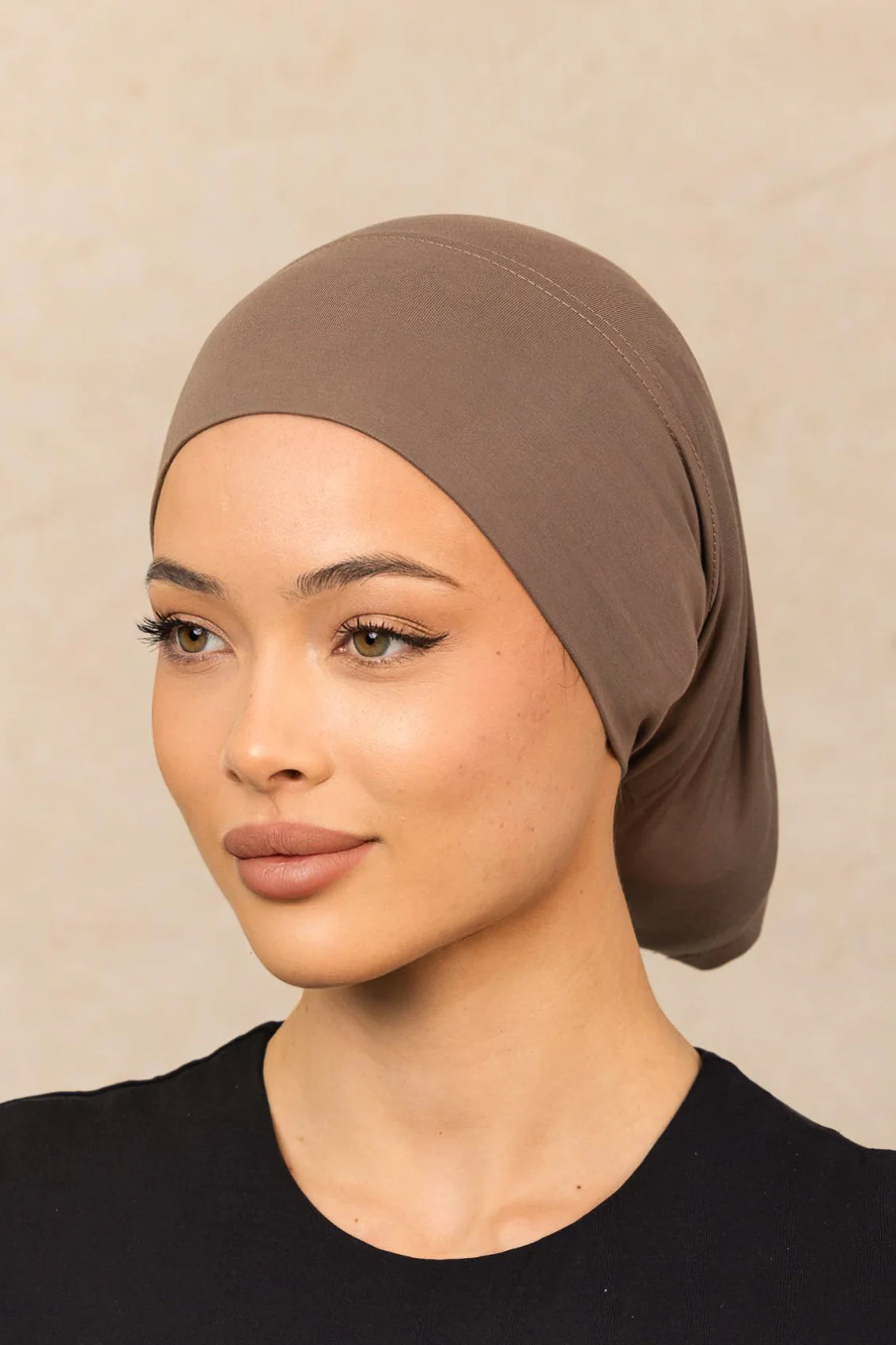 Jersey Open Cap - 69 Brown - Image 2