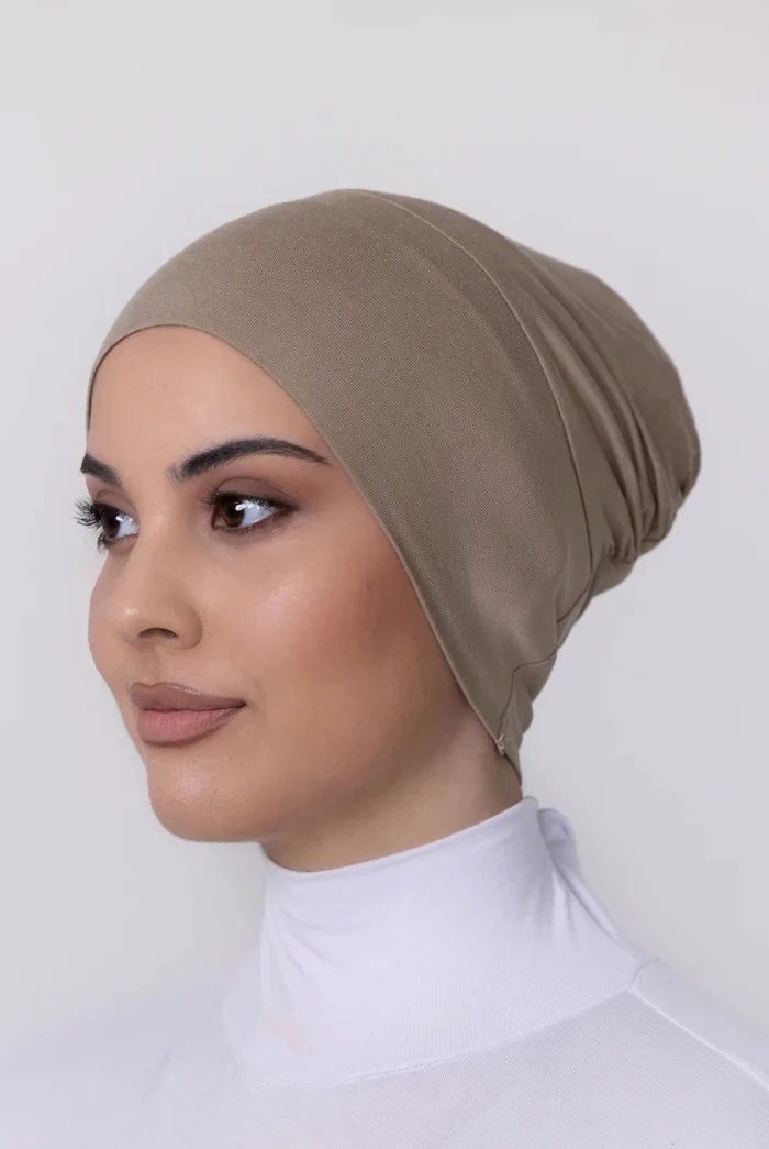 Jersey Open Cap - Simple Taupe - Image 2