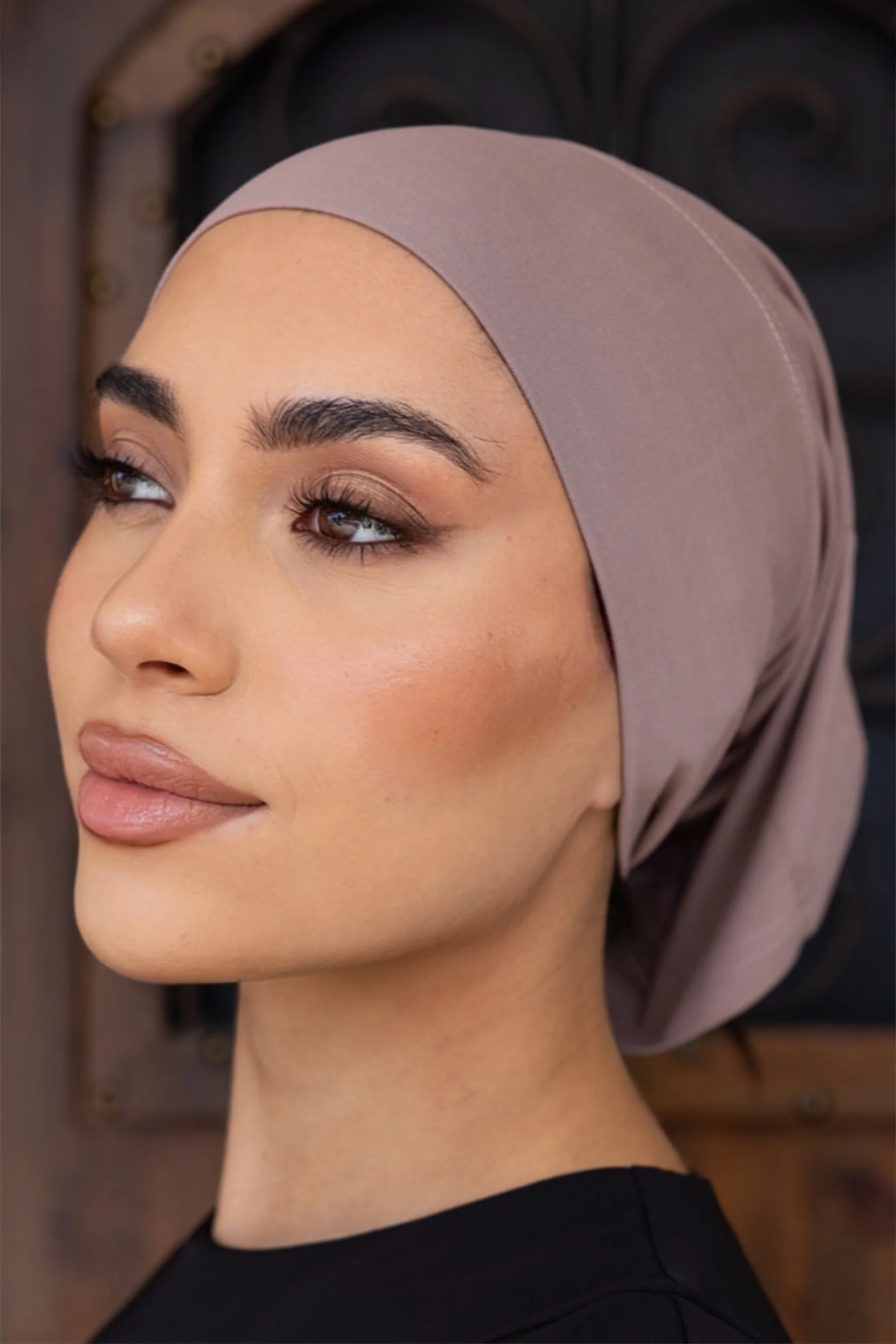 Jersey Open Cap - 68 Dusty Mauve - Image 2