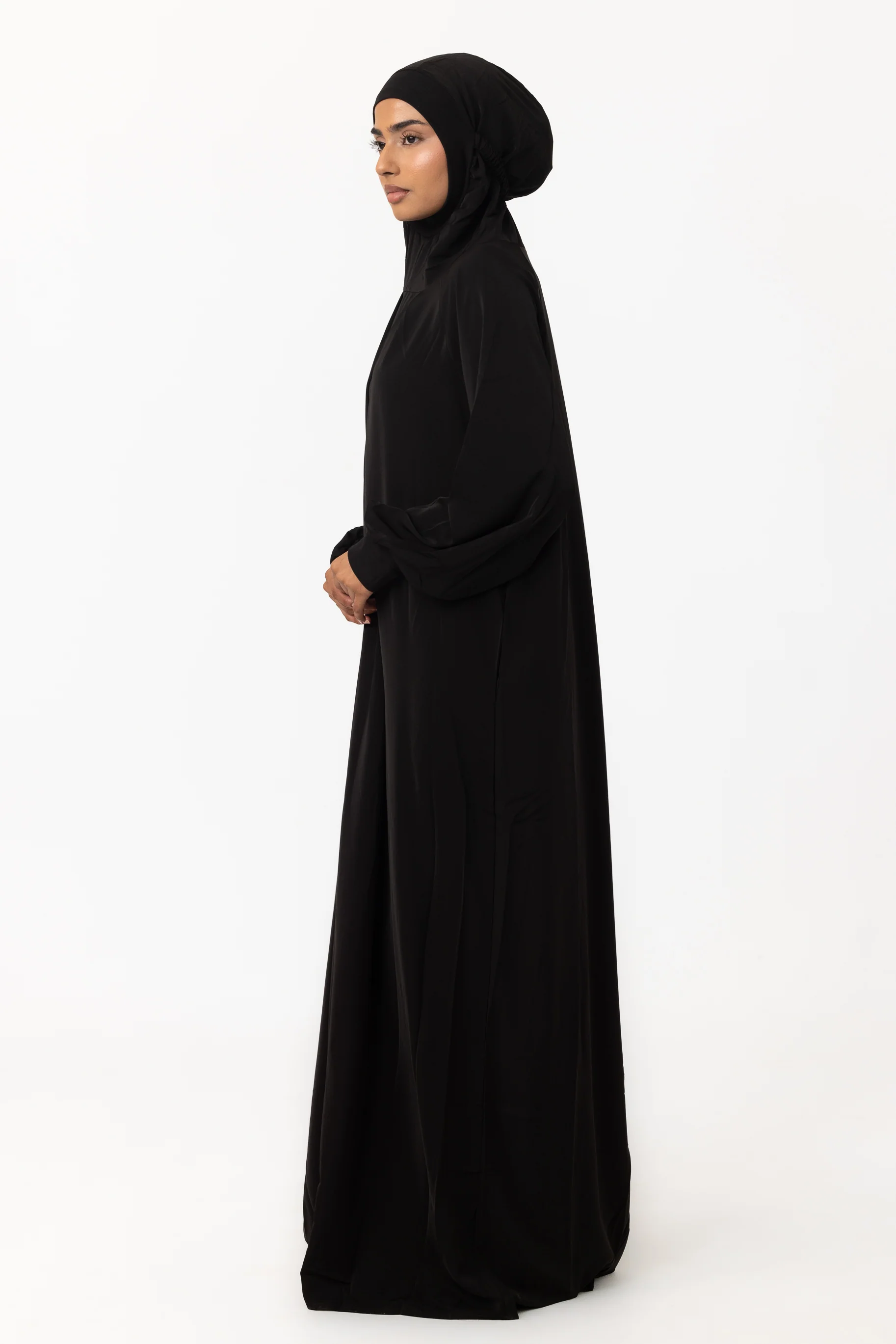 Full Length Prayer Gown - Black - Image 2