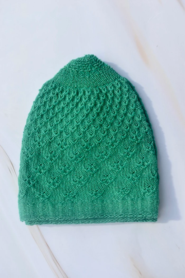 Men's Sunnah Cap - Green - Image 3
