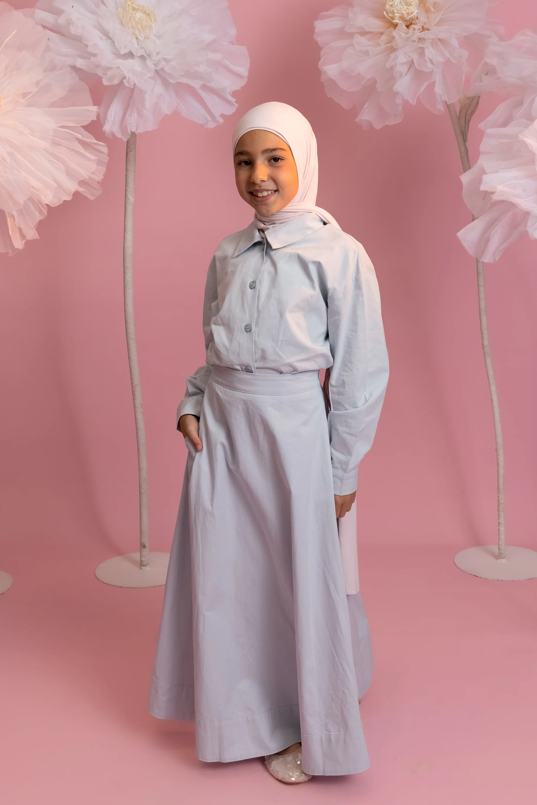 Mini Sydney Shirt - Powder Blue - Image 3