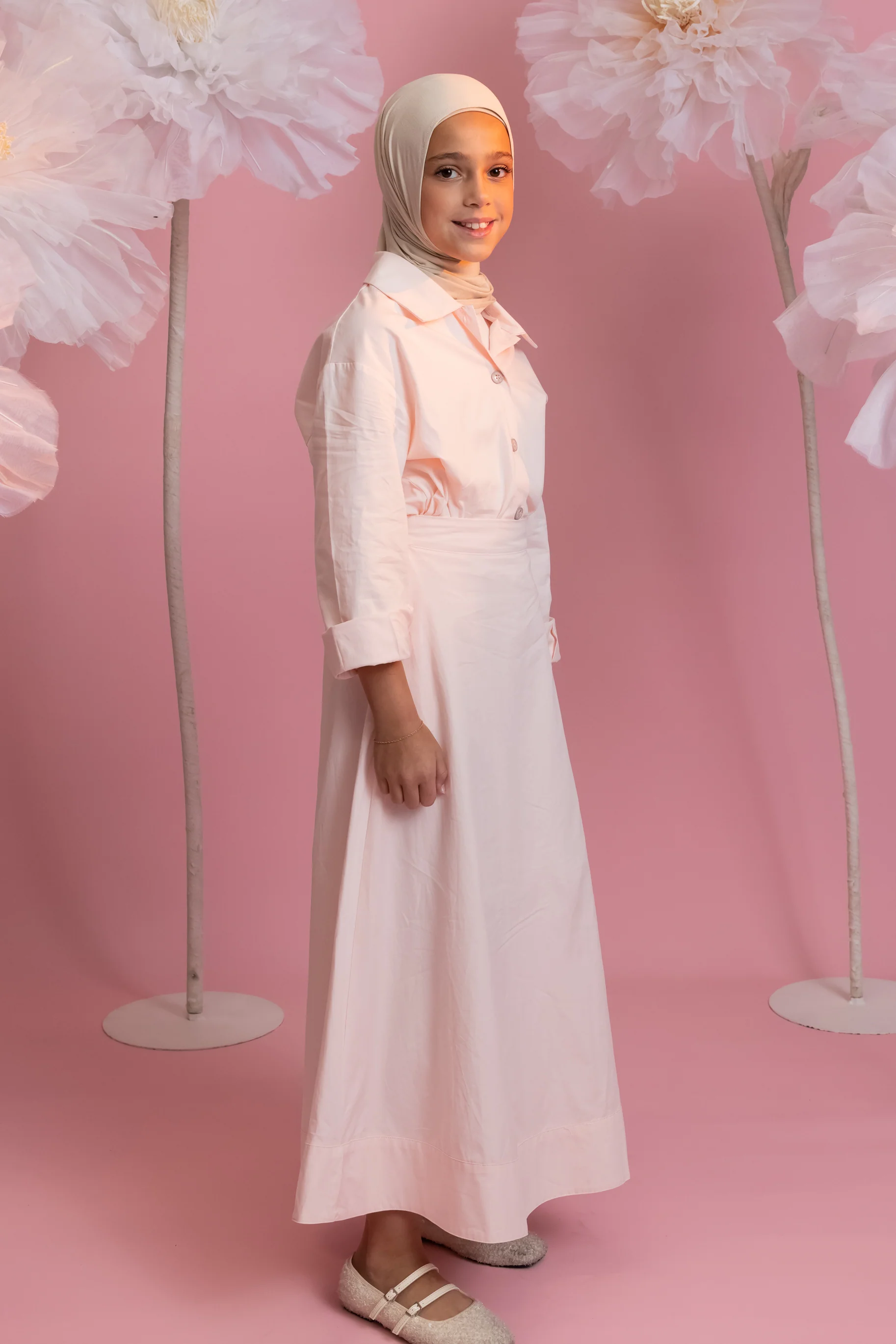 Mini Sydney Skirt - Pearl Pink - Image 3