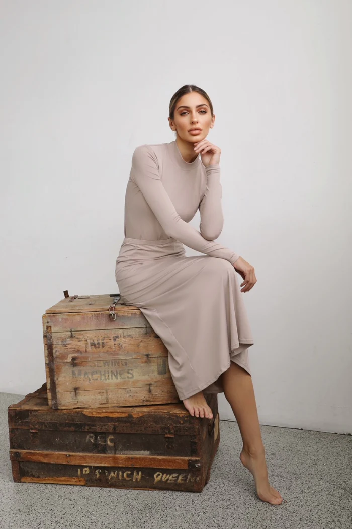 Luxe Basic Top - Fawn - Image 3