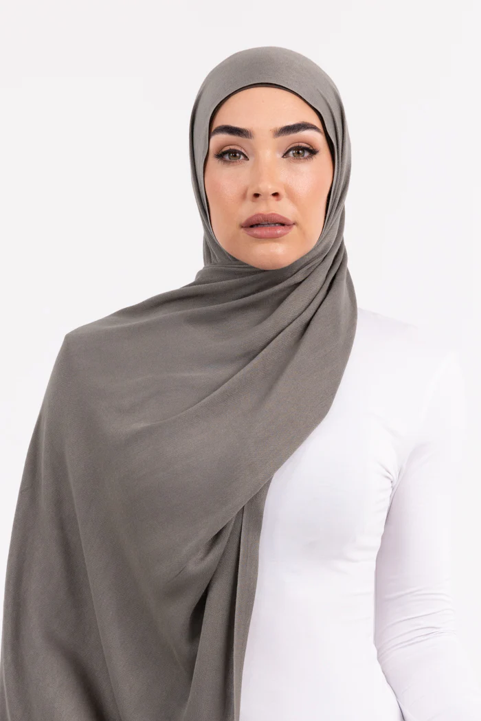 Premium Viscose Hijab - 54 Sage - Image 4