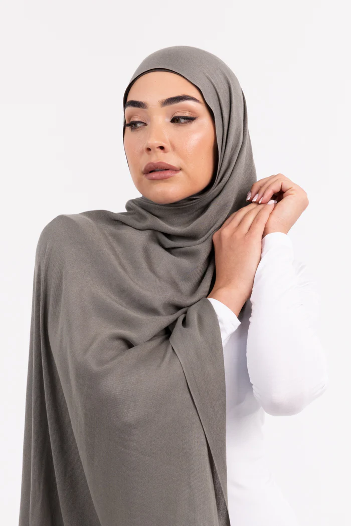 Premium Viscose Hijab - 54 Sage - Image 5