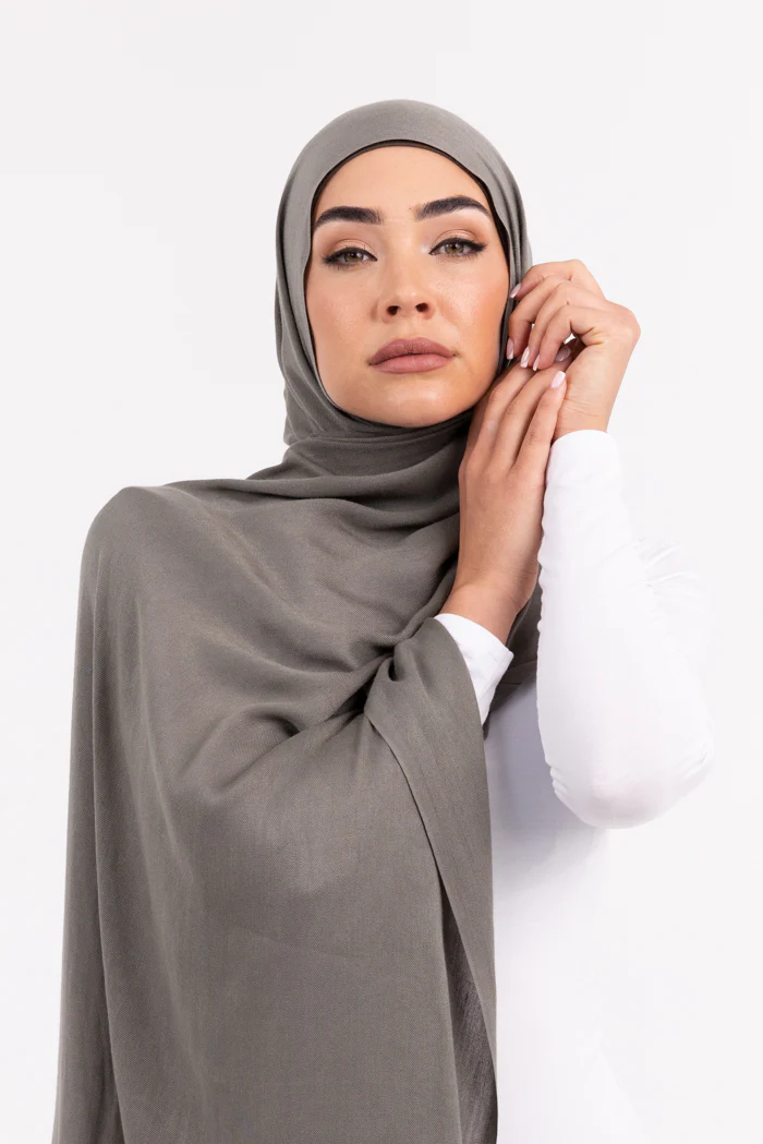 Premium Viscose Hijab - 54 Sage - Image 6