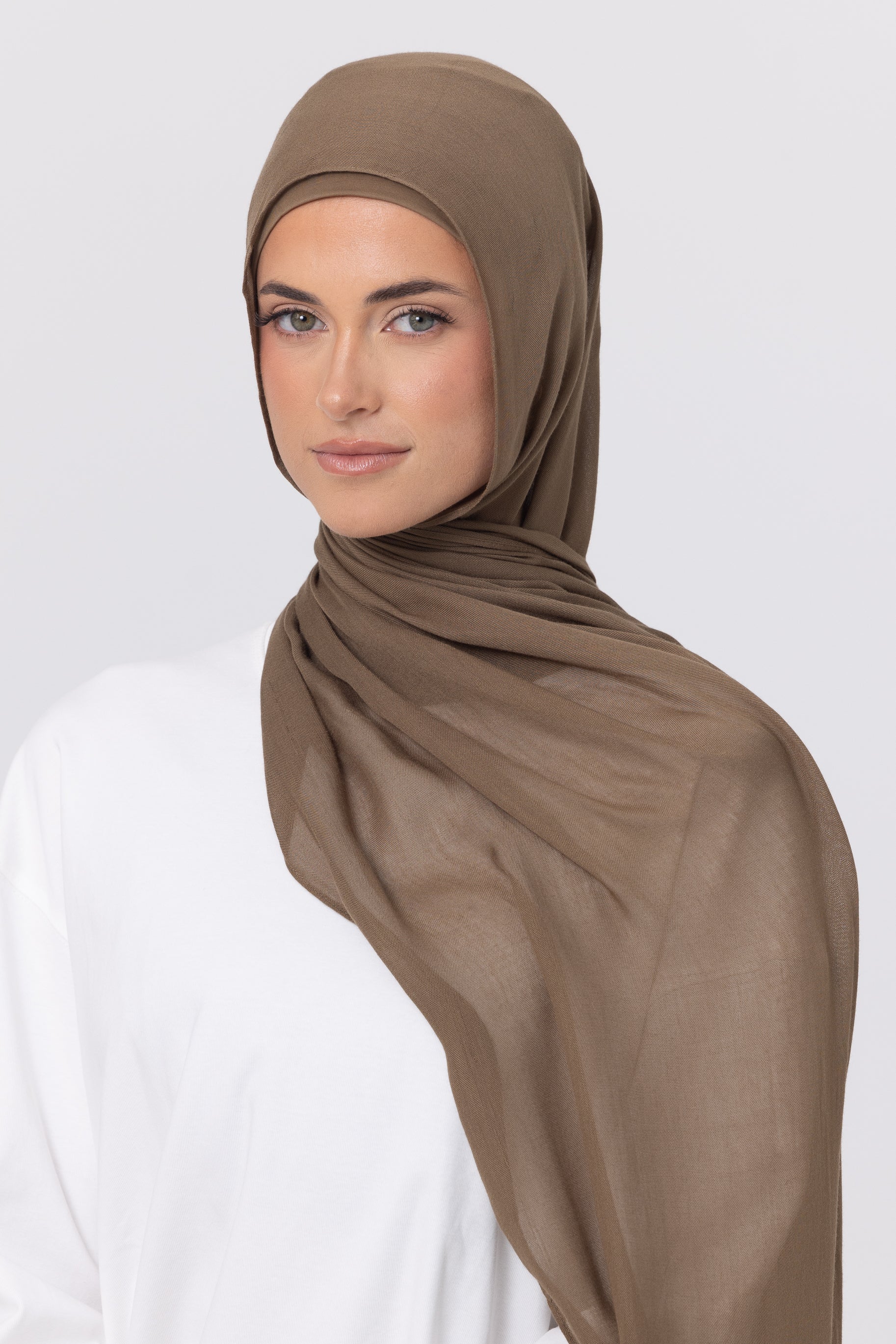 Single Stitched Modal Hijab Set - Zaytoun - Image 2
