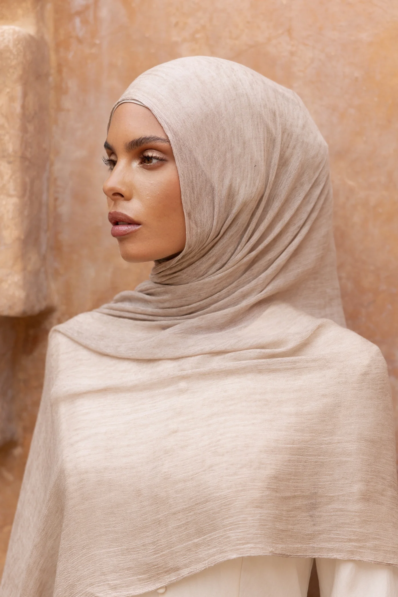 Textured Hijab - Linen