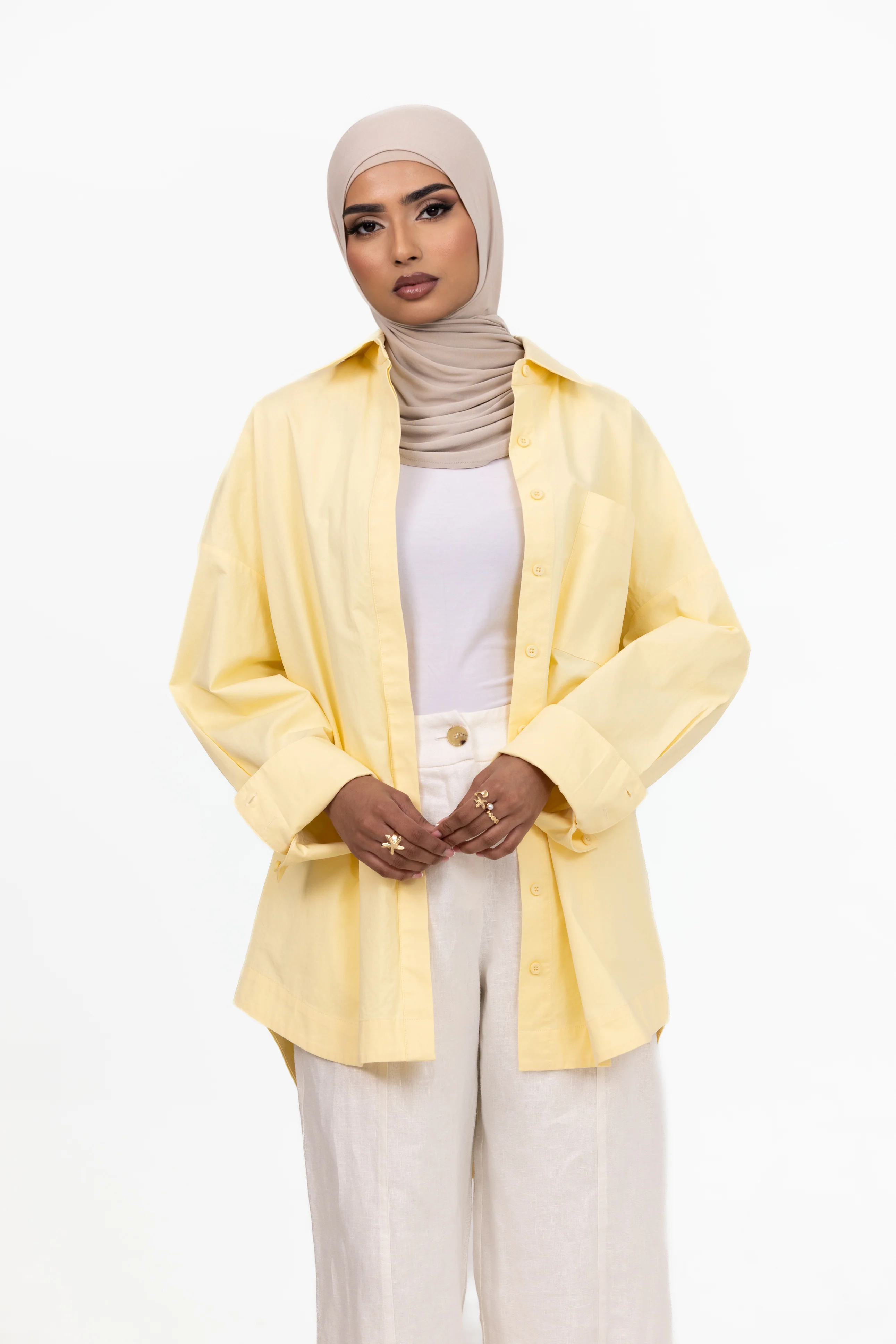 The Ayah Shirt - Citrus Yellow - Image 4