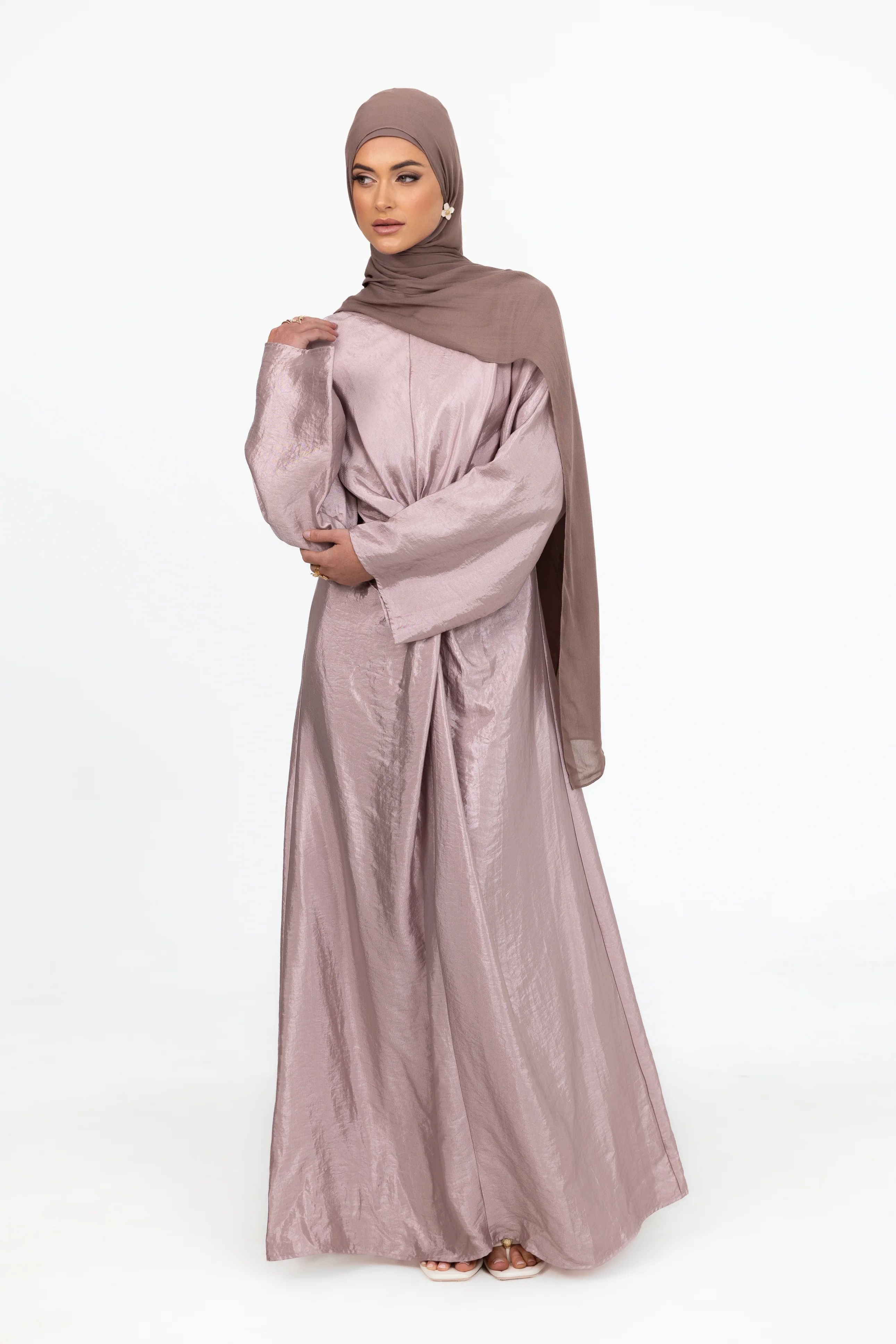 The Dahlia Dress - Dusty Mauve - Image 3