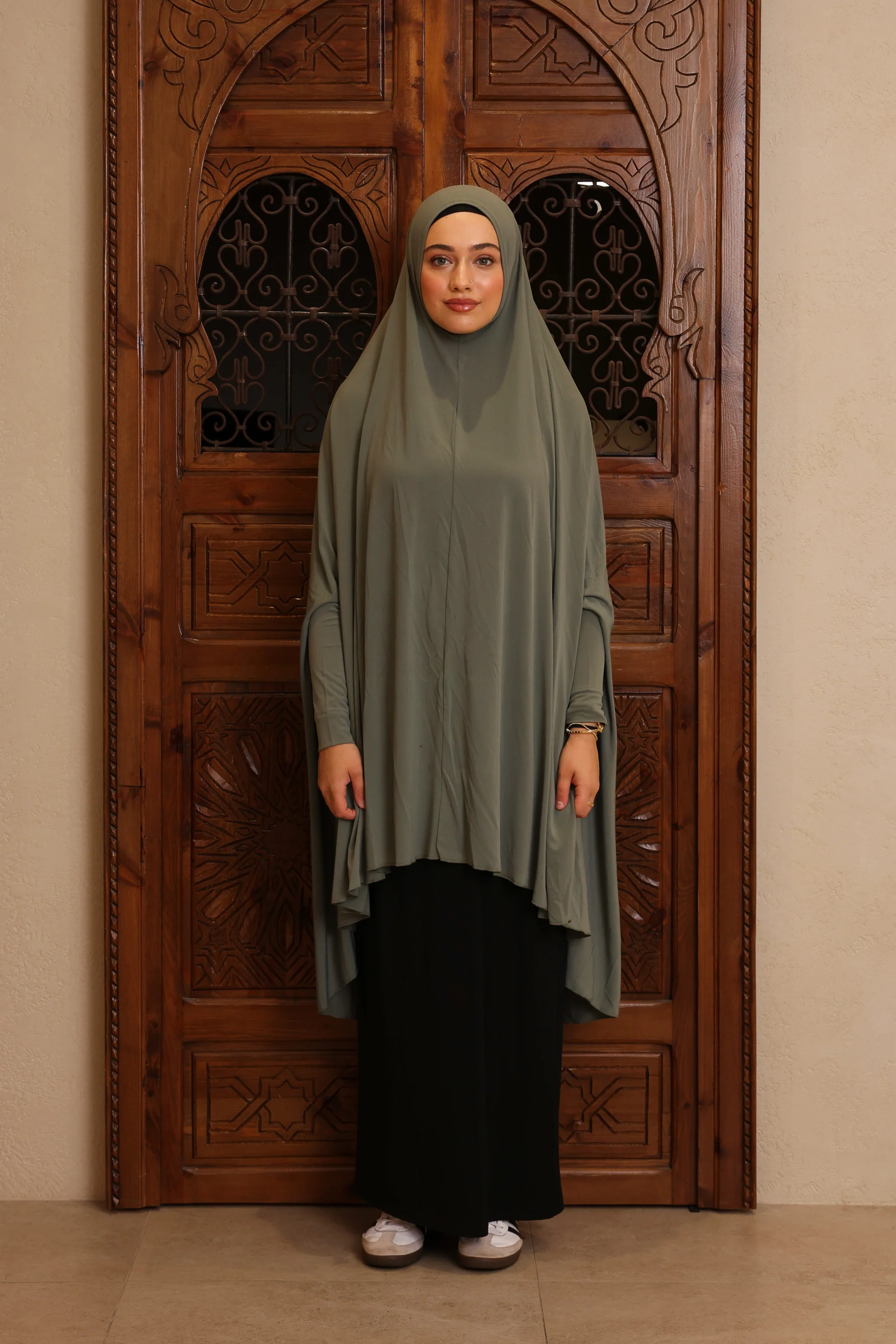Women's Jilbab - Agave Green