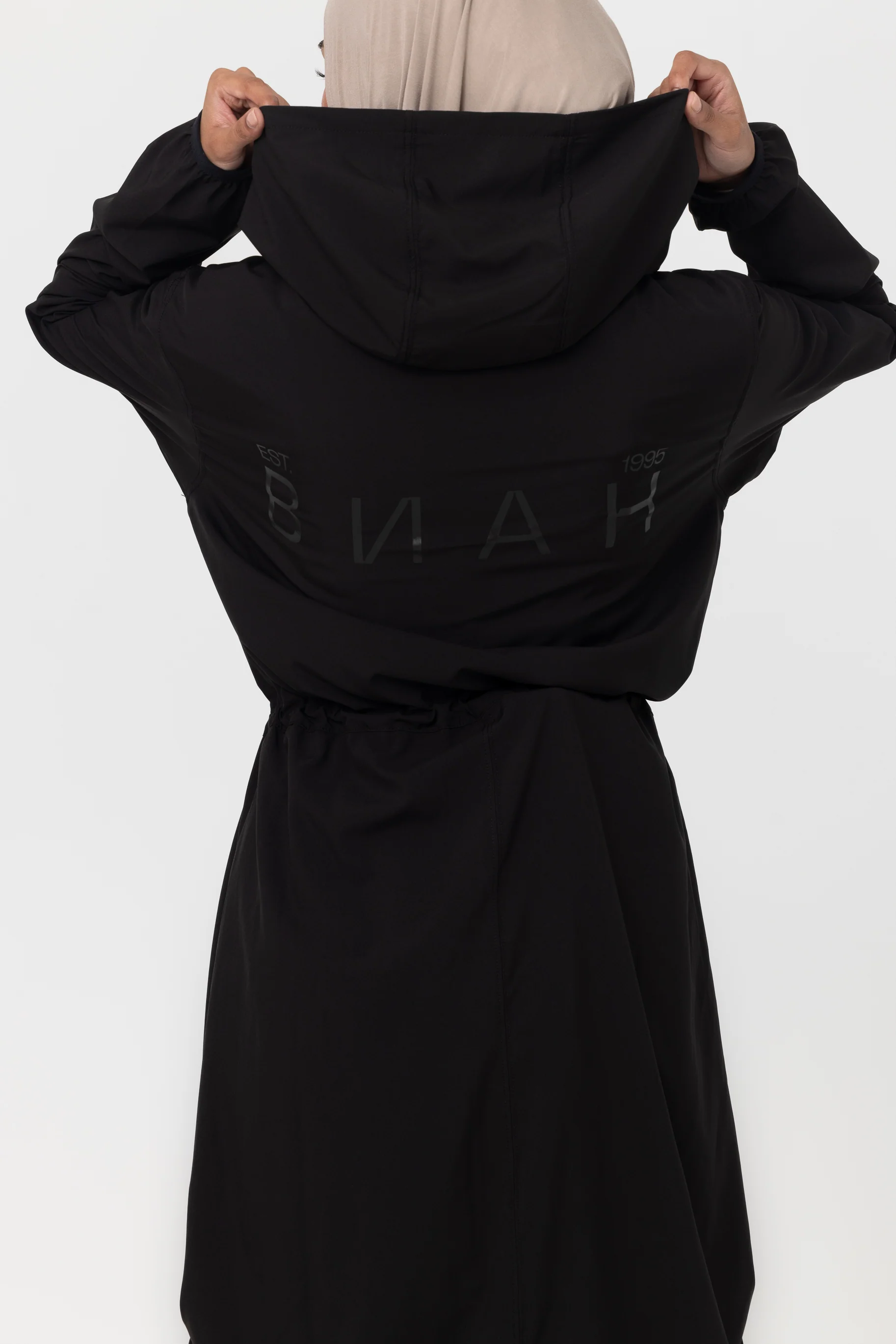 Women's Sports Trench - Black - Image 2