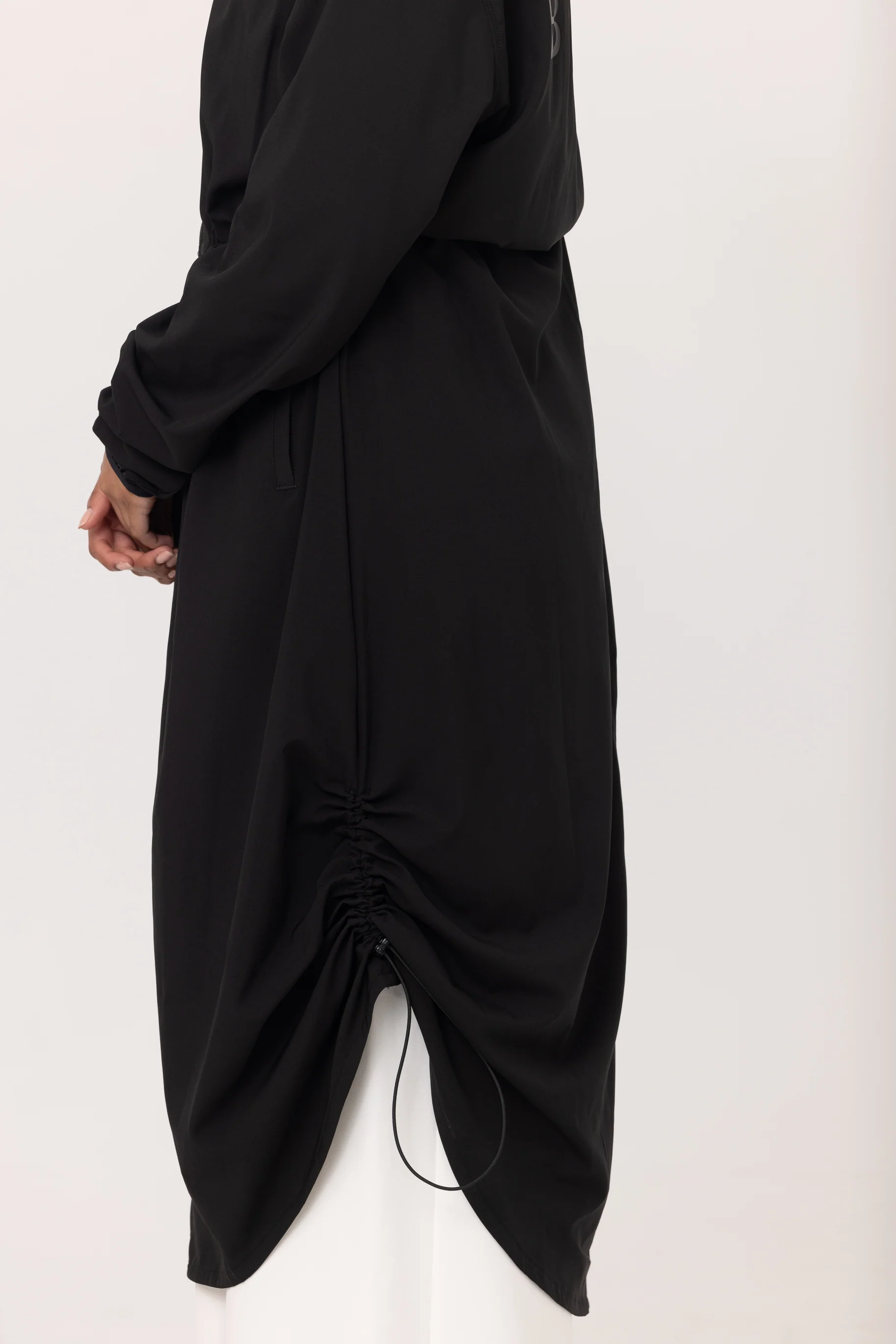 Women's Sports Trench - Black - Image 3